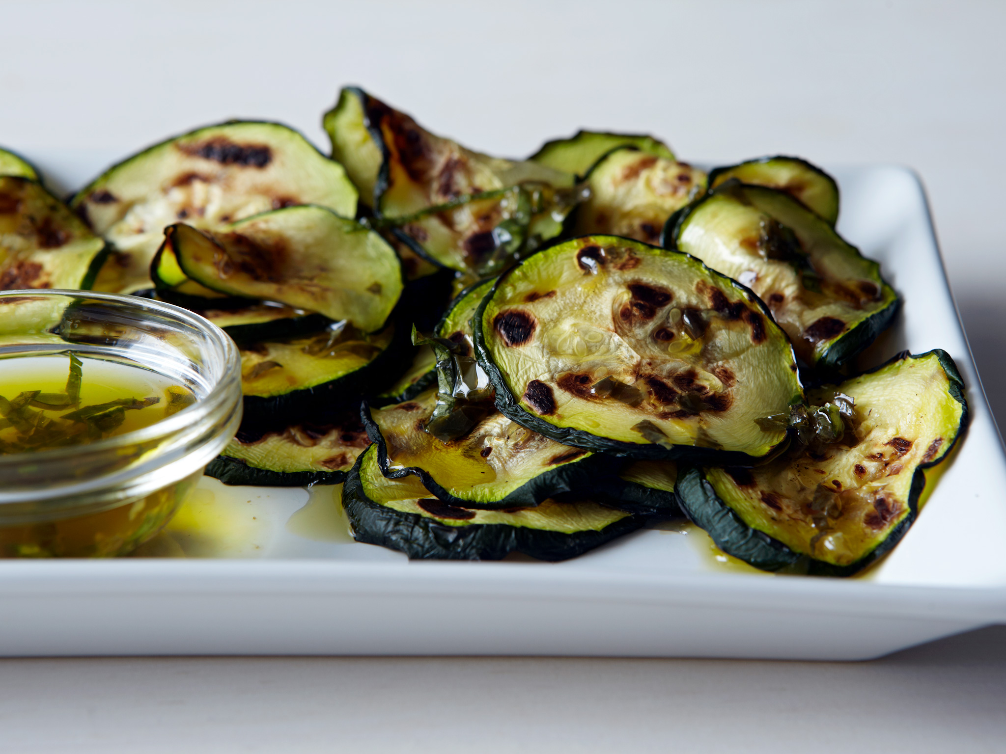 Recipe: <!-- -->Pan-Seared Summer Squash with Basil and Lemon Vinaigrette<!-- --> | Whole Foods Mark