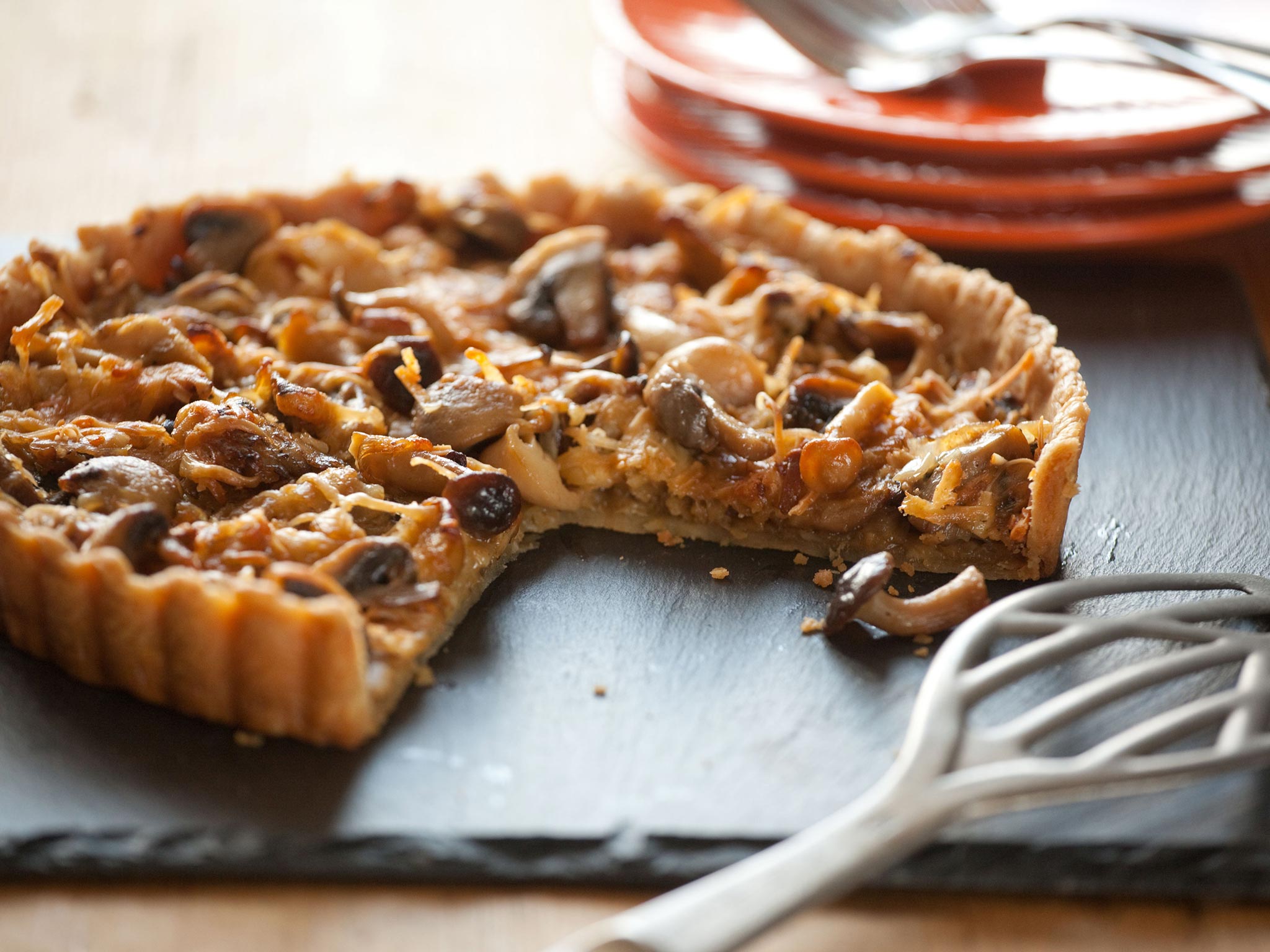 Recipe: <!-- -->Wild Mushroom Tart<!-- --> | Whole Foods Market