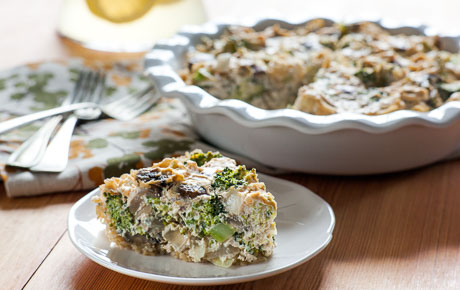Recipe: <!-- -->Tofu and Broccoli Quiche<!-- --> | Whole Foods Market