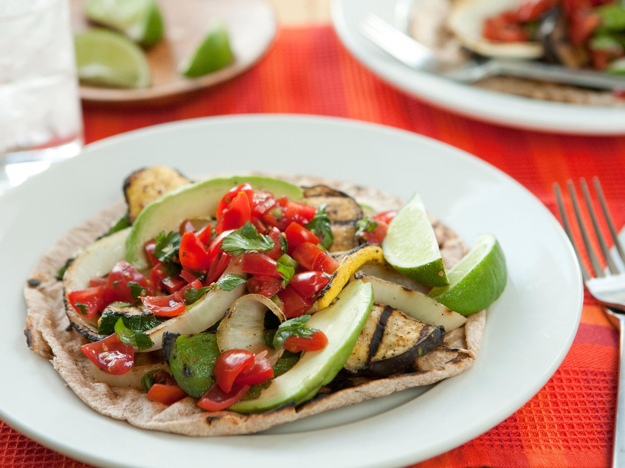 Recipe Grilled Veggie Tostadas with Fresh Salsa Whole Foods Market