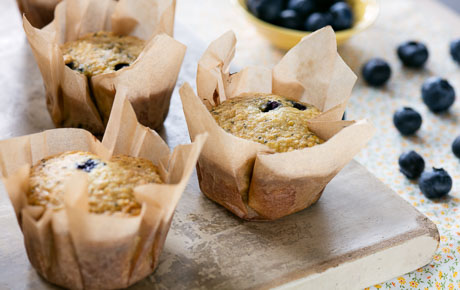 Recipe: <!-- -->Hemp Seed and Blueberry Corn Muffins<!-- --> | Whole Foods Market