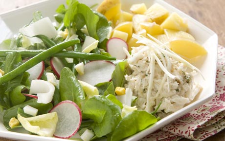 Crab Salad with Lemon Dressing-image