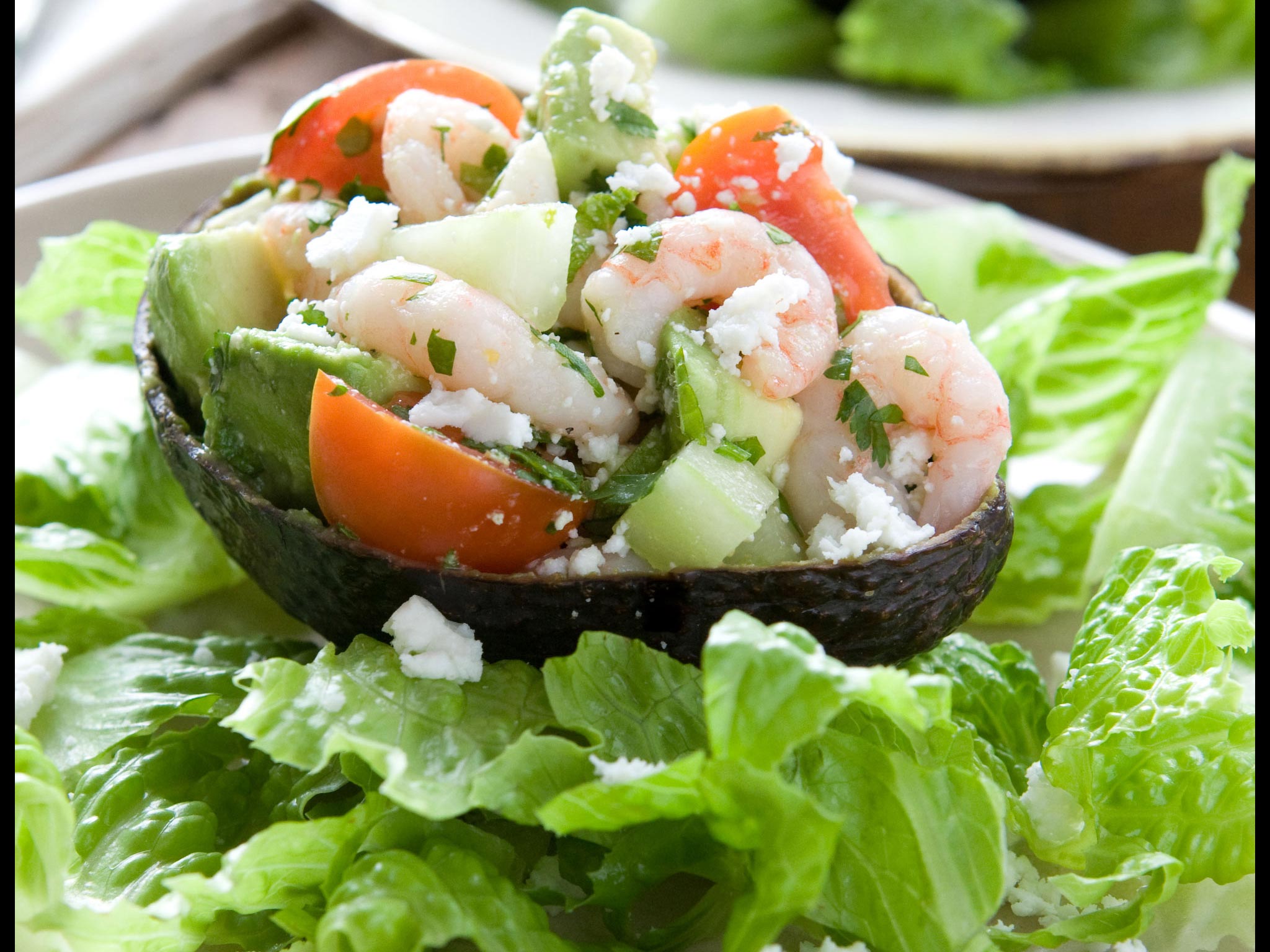 Recipe: <!-- -->Shrimp and Cucumber Stuffed Avocados<!-- --> | Whole Foods Market