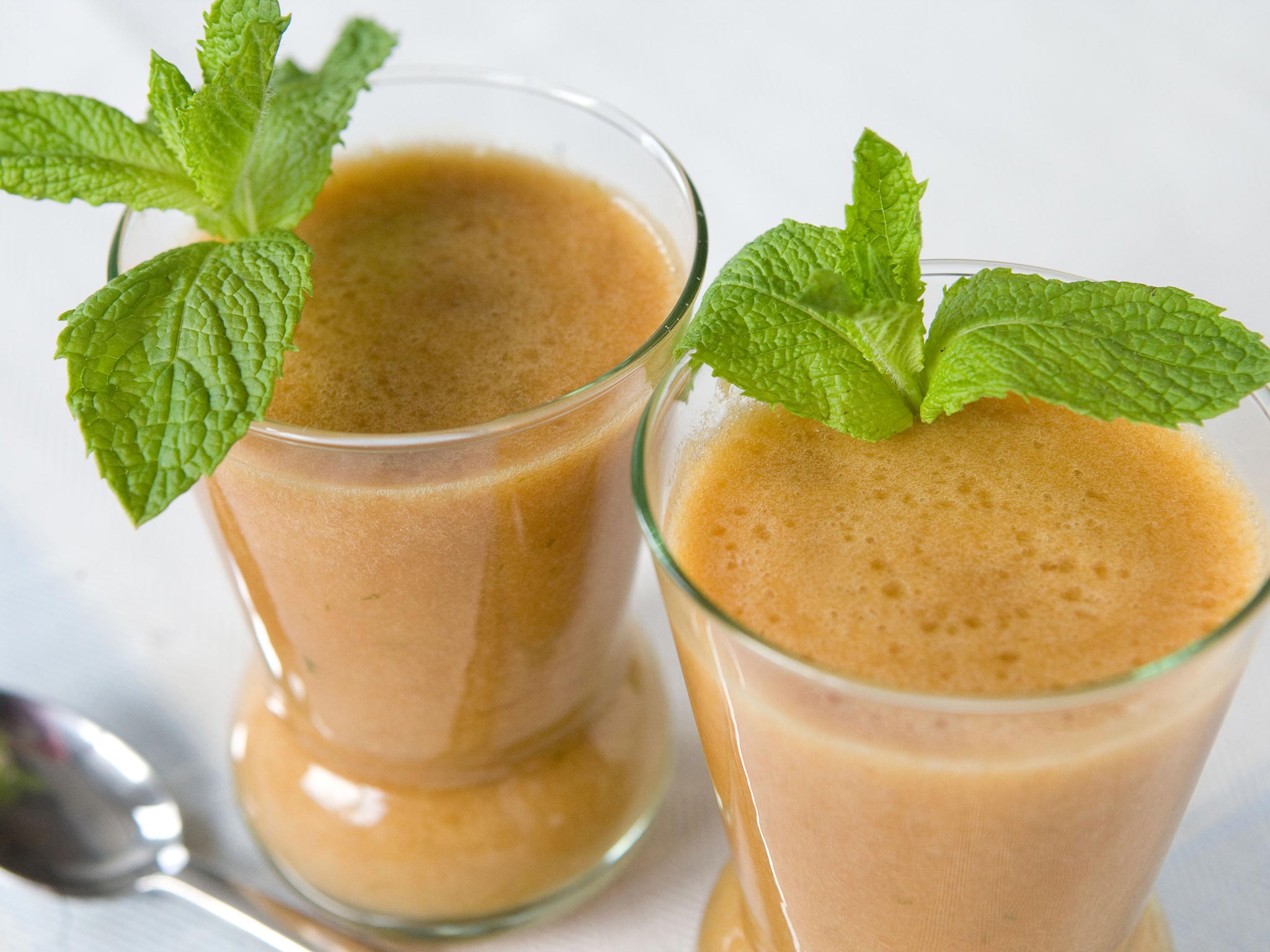 Recipe: <!-- -->Chilled Peach-Mint Soup<!-- --> | Whole Foods Market