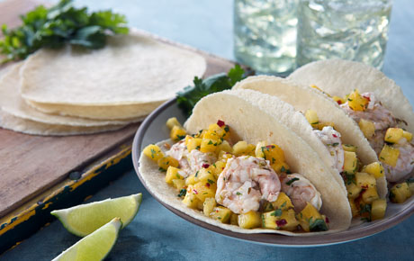 Recipe: <!-- -->Shrimp Tacos with Fresh Pineapple Salsa<!-- --> | Whole Foods Market
