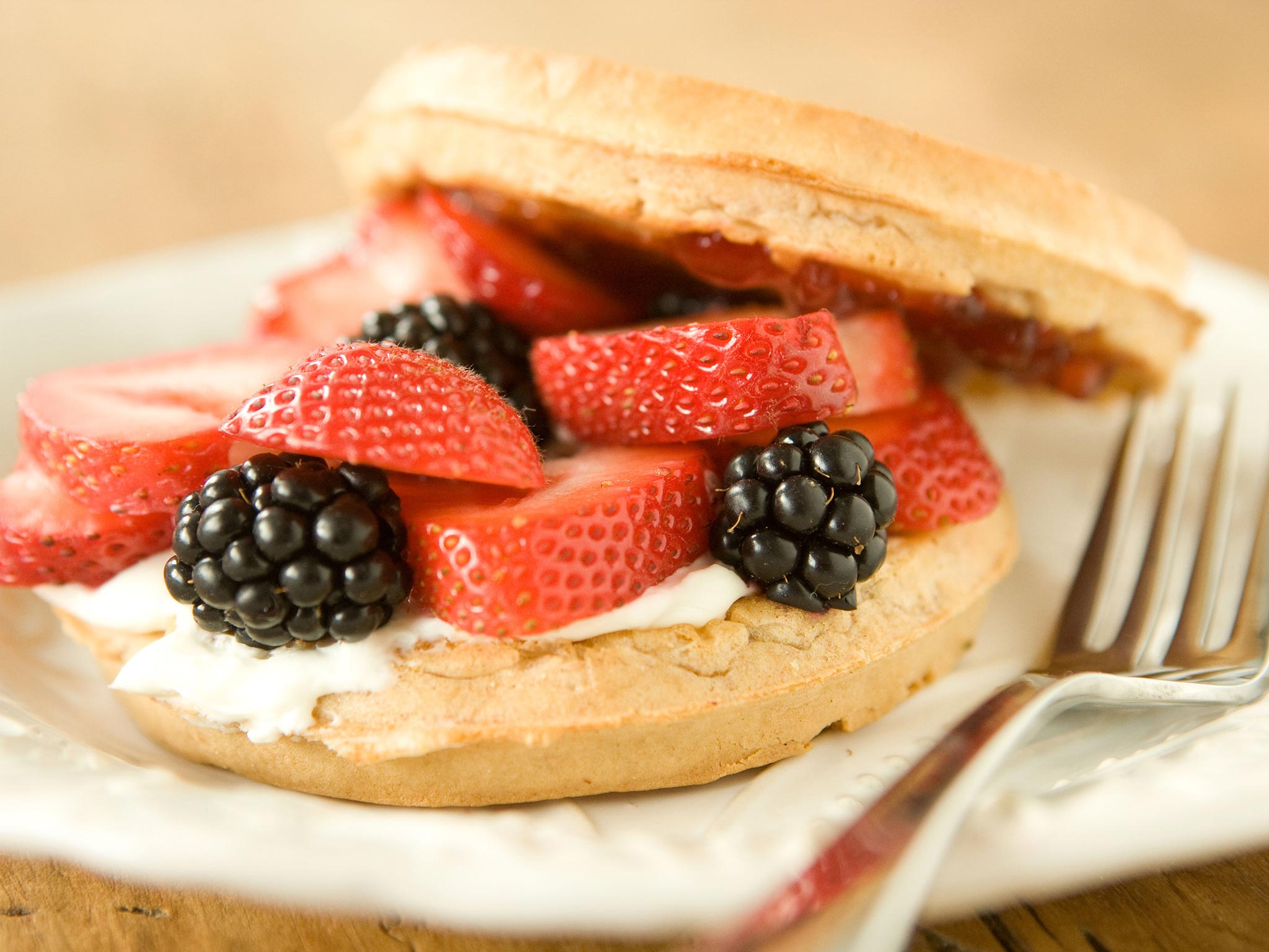 Recipe: <!-- -->Berry Waffle Breakfast Sandwich<!-- --> | Whole Foods Market