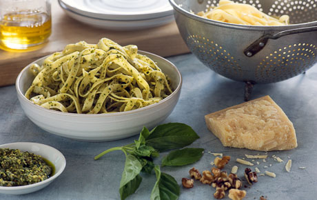 Recipe: <!-- -->Walnut Pesto Pasta<!-- --> | Whole Foods Market
