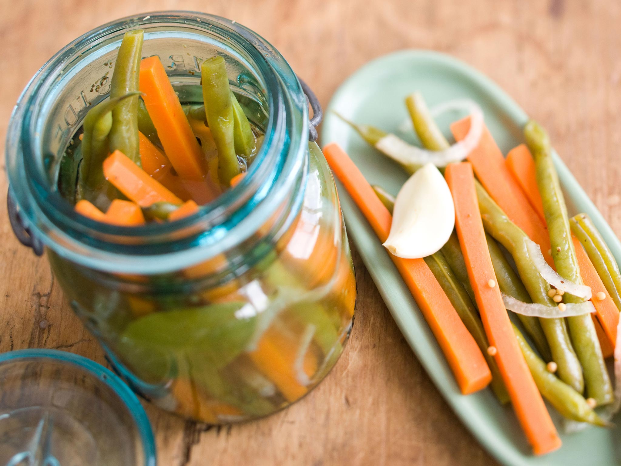 Recipe: <!-- -->Pickled Cajun Green Beans and Carrots<!-- --> | Whole Foods Market