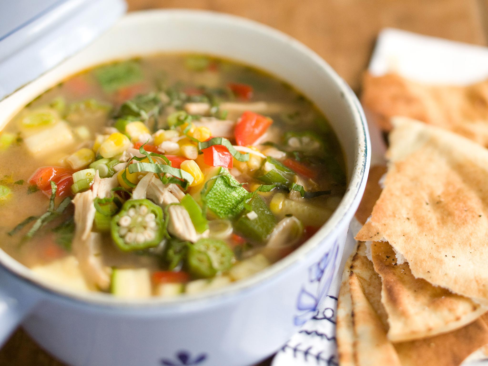 Recipe Summer Chicken and Vegetable Soup Whole Foods Market