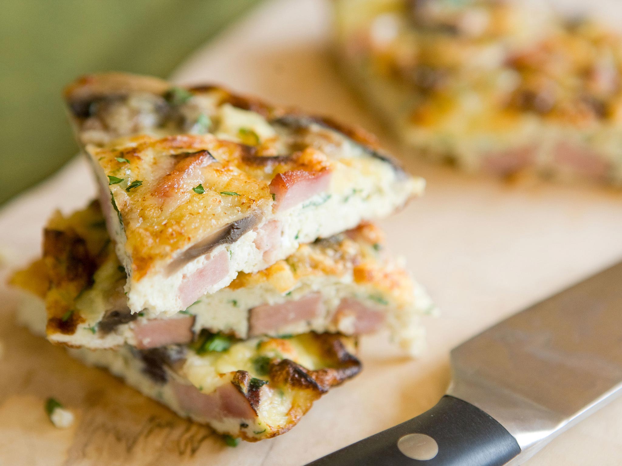 Recipe: <!-- -->Ham, Mushroom and Fontina Frittata<!-- --> | Whole Foods Market