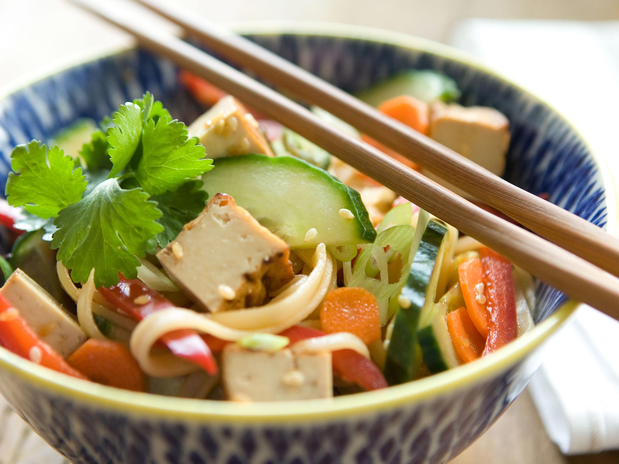 Recipe: <!-- -->Tofu and Sesame Noodle Salad<!-- --> | Whole Foods Market