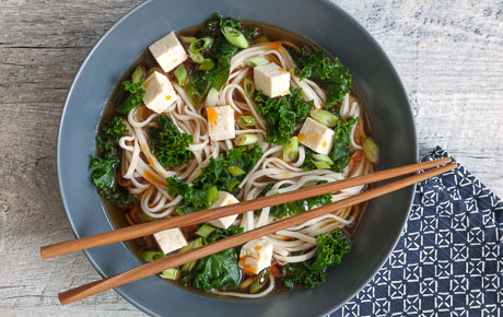 Recipe: <!-- -->Fast Udon Soup with Tofu and Greens<!-- --> | Whole Foods Market