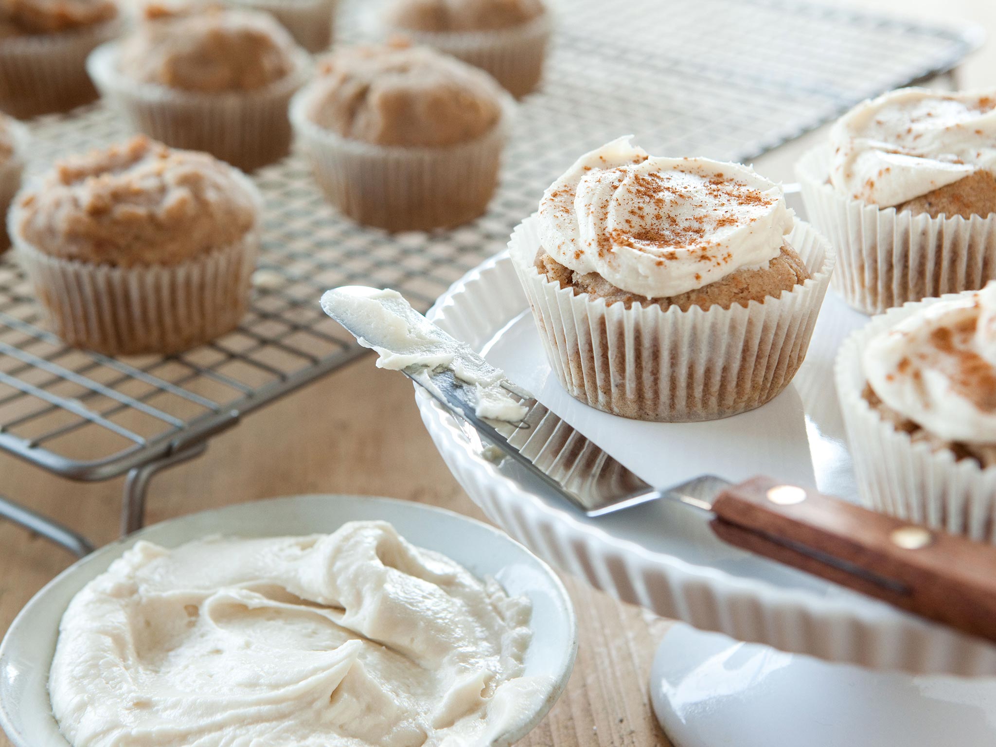 Recipe: <!-- -->Frosted Spiced Cupcakes<!-- --> | Whole Foods Market