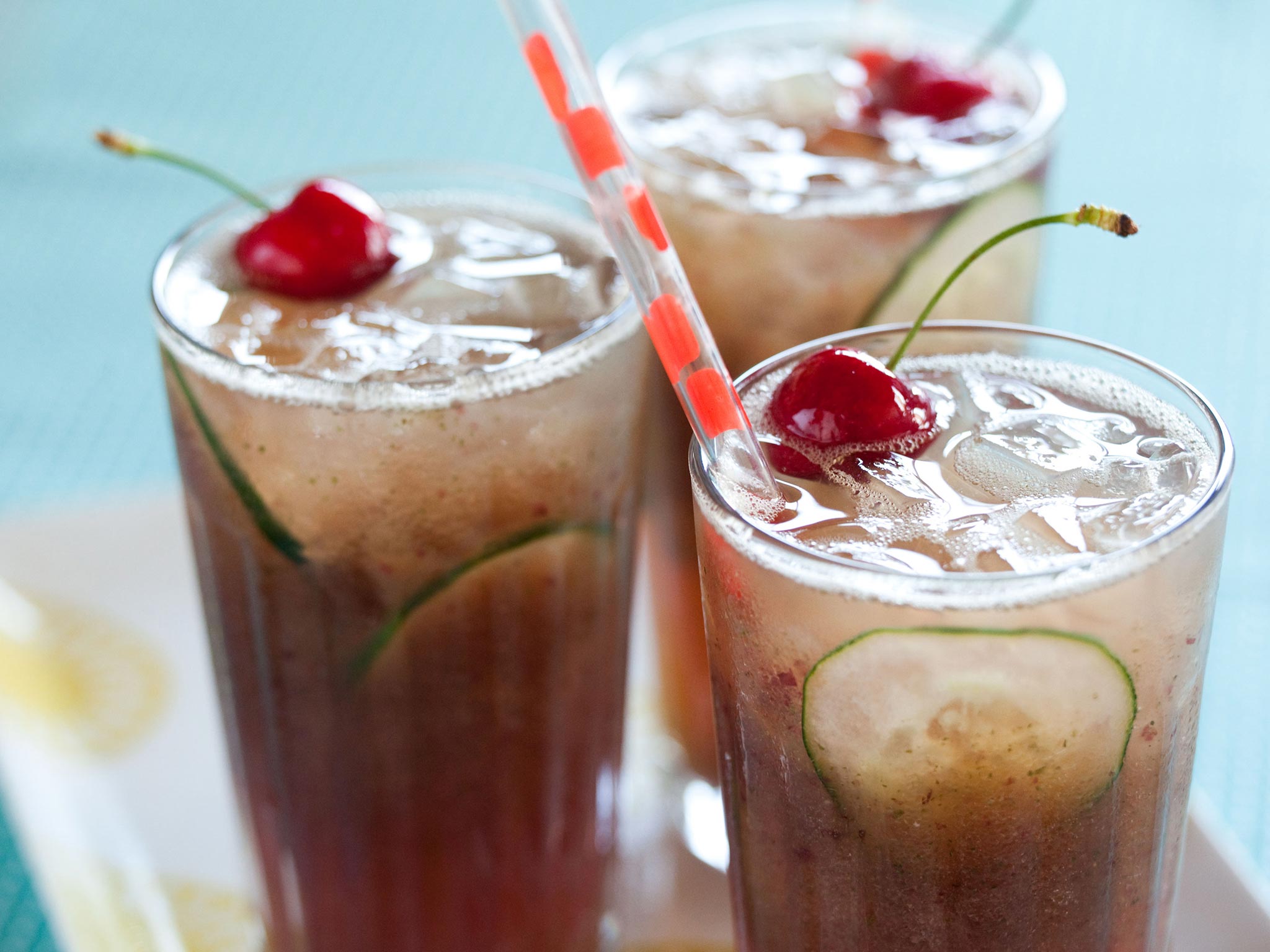 Recipe: <!-- -->Cherry-Cucumber Coolers<!-- --> | Whole Foods Market