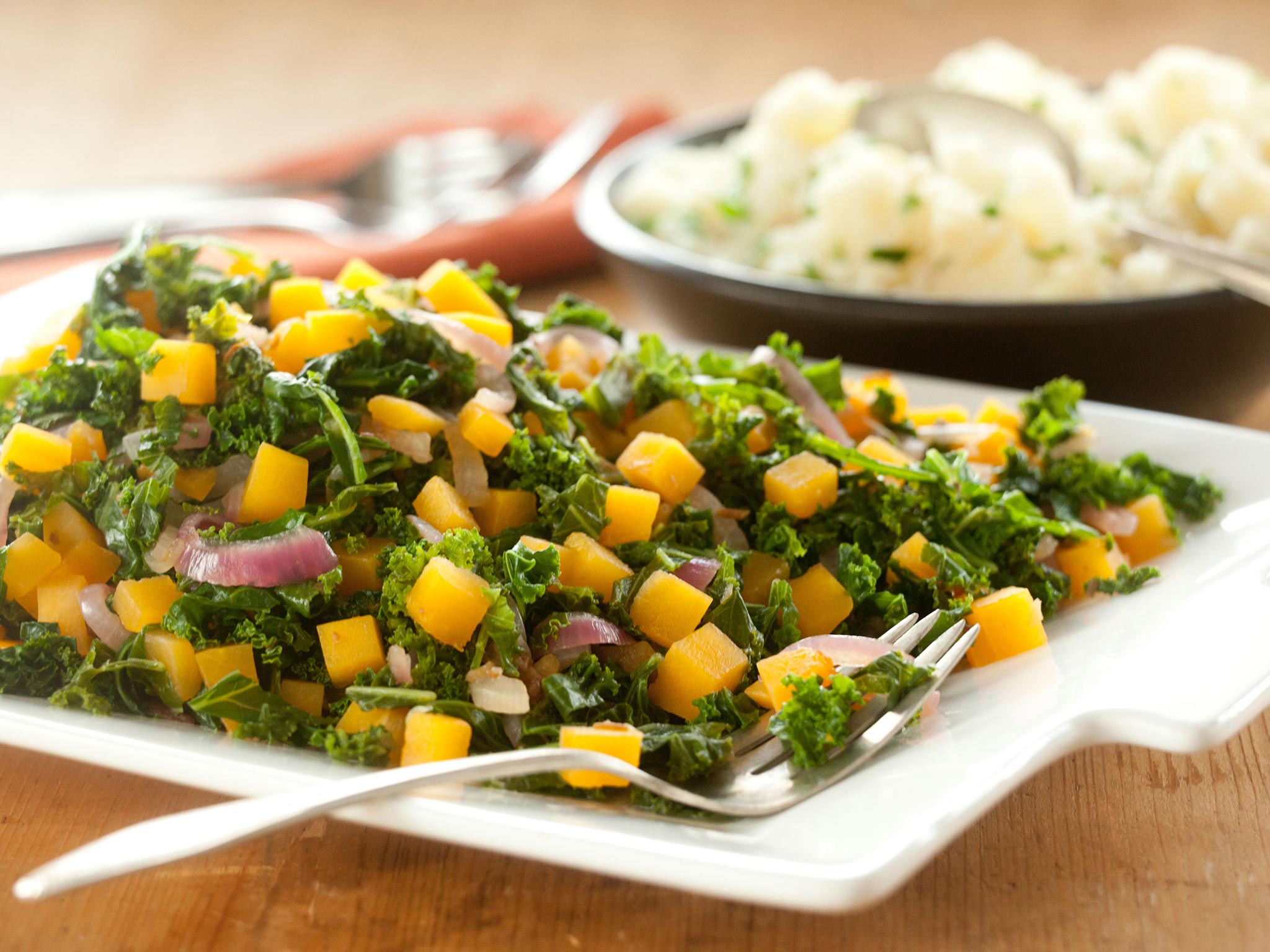 Recipe: <!-- -->Butternut Squash and Kale Salad<!-- --> | Whole Foods Market