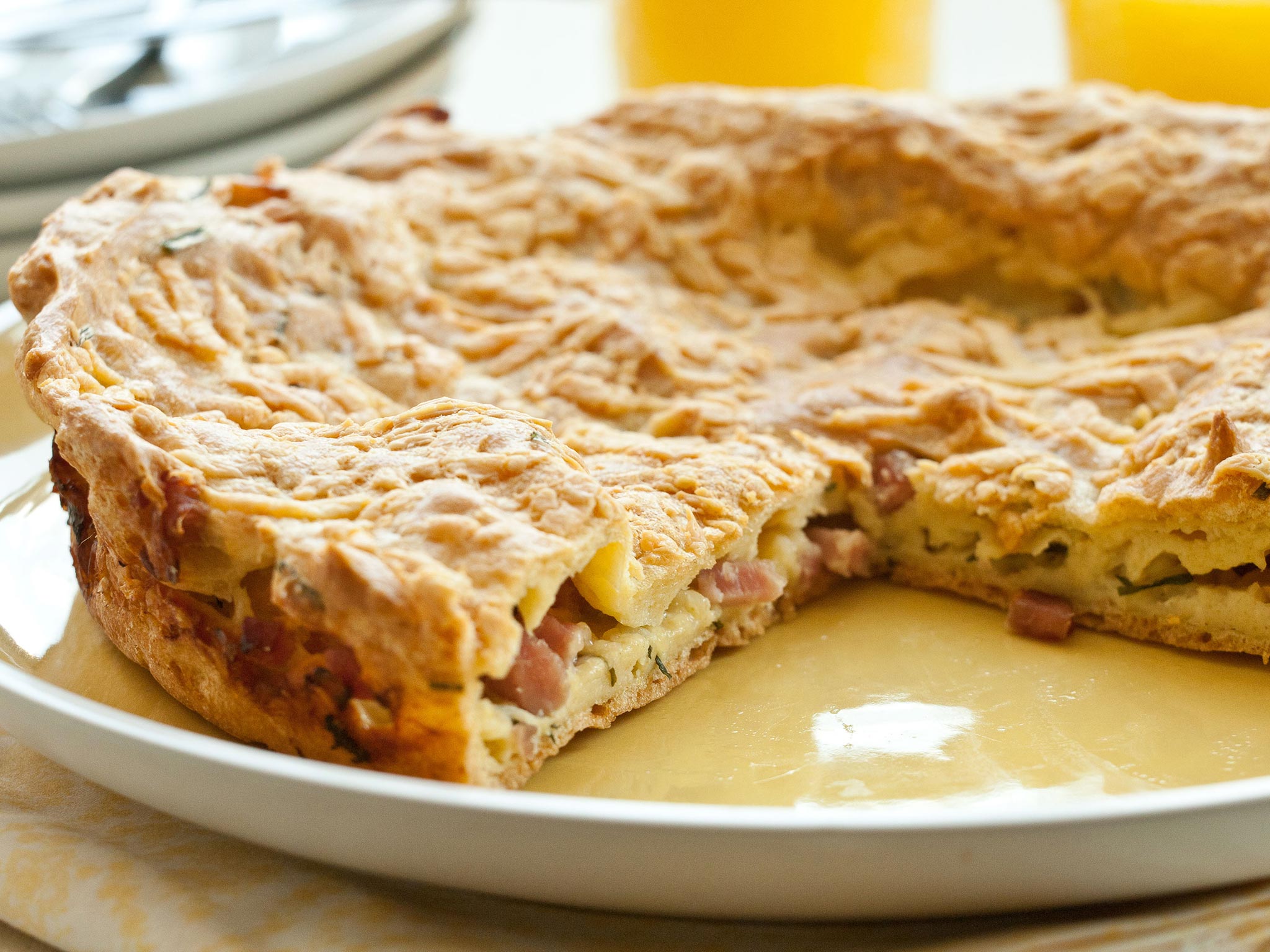 Recipe: <!-- -->Cheddar and Ham Puff<!-- --> | Whole Foods Market