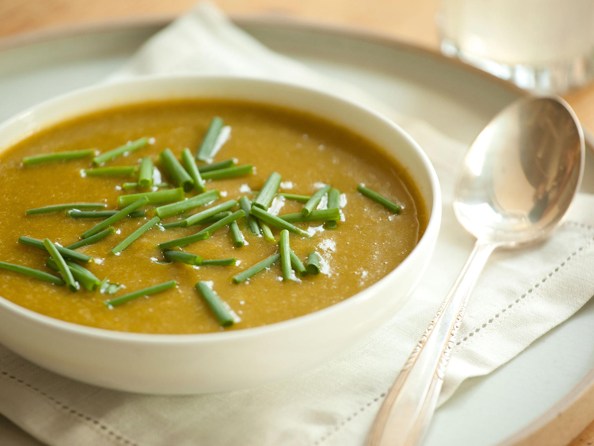 Recipe: <!-- -->Spring Asparagus and Broccoli Soup<!-- --> | Whole Foods Market