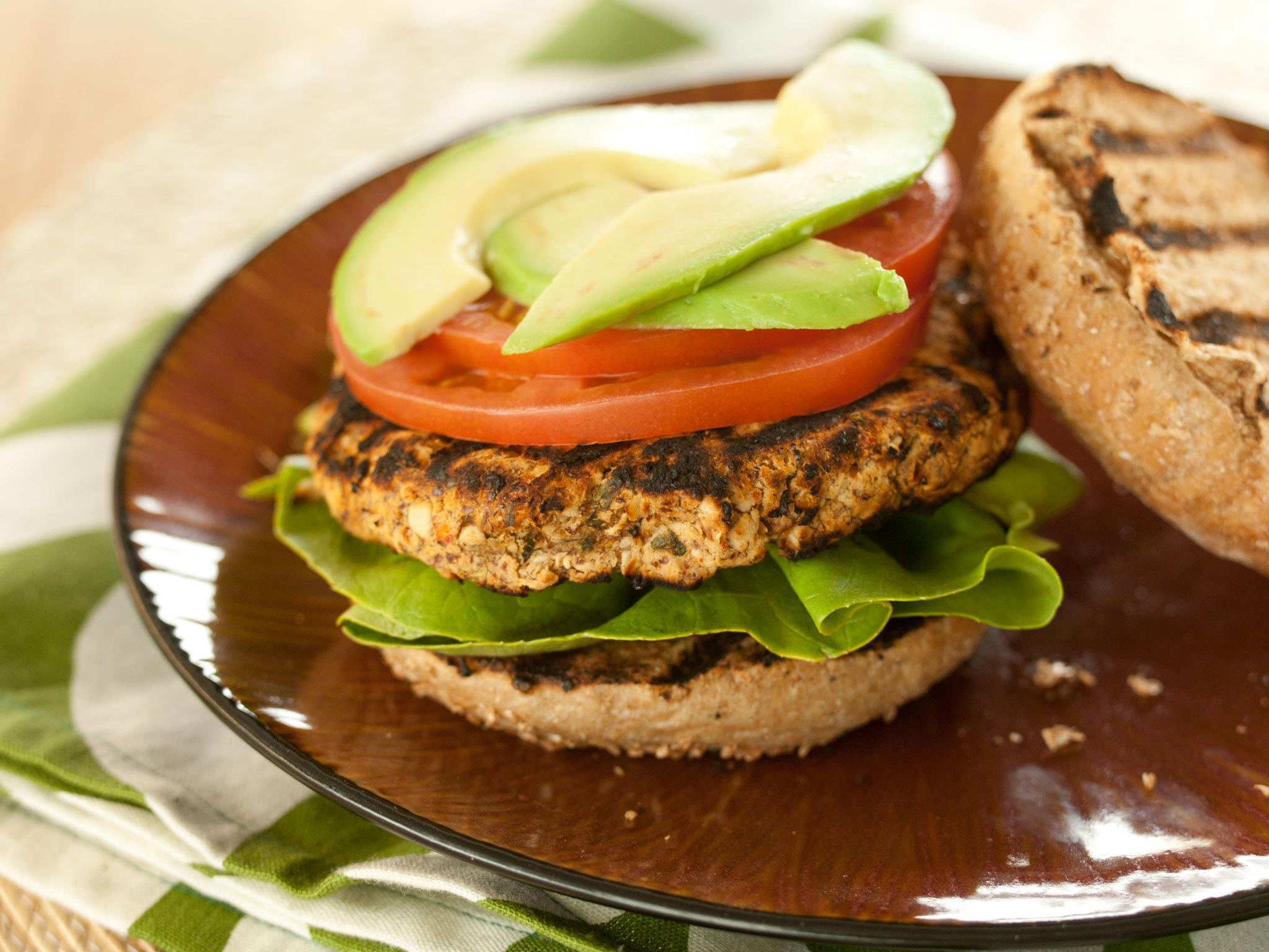Recipe: <!-- -->Red Pepper and Basil White Bean Burgers <!-- --> | Whole Foods Market