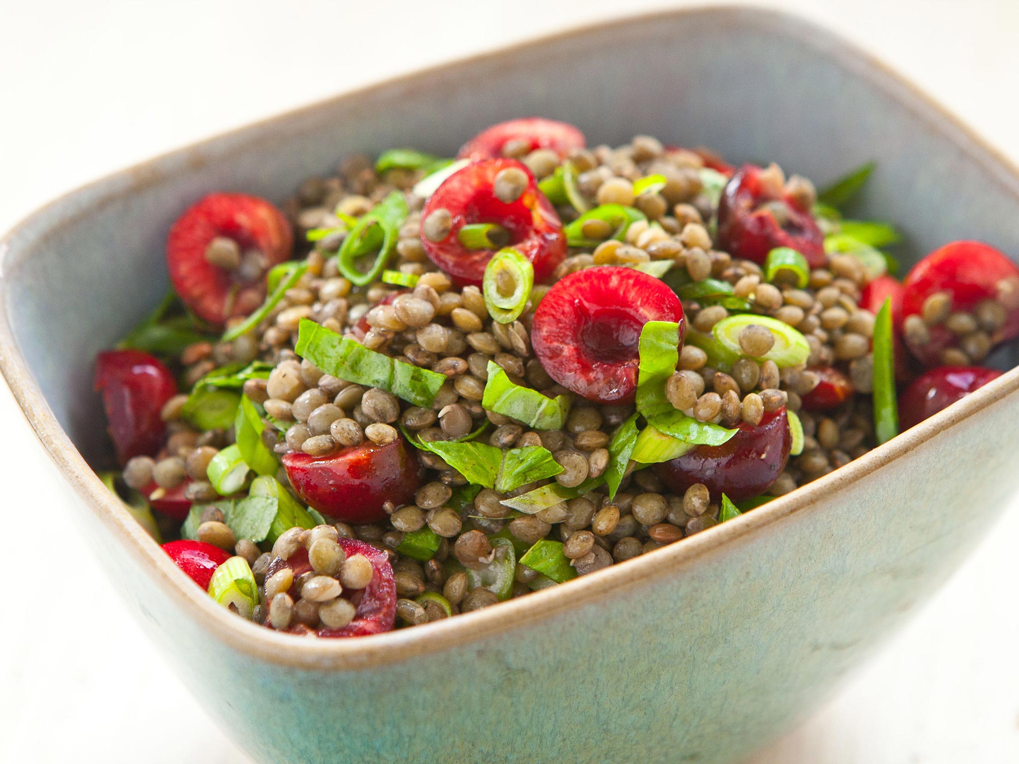 Recipe: <!-- -->Cherry-Lentil Salad<!-- --> | Whole Foods Market