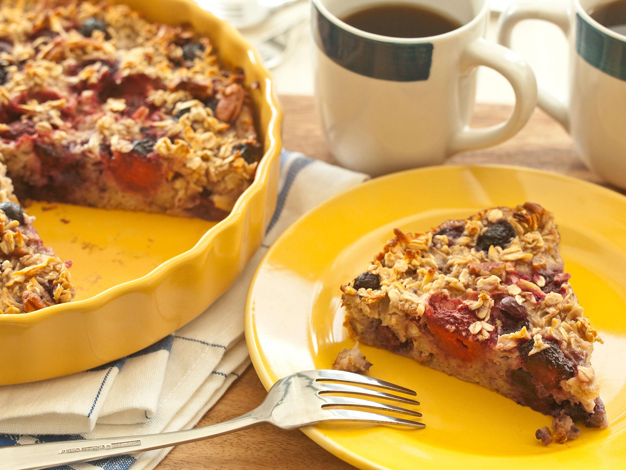 Recipe: <!-- -->Apple, Raspberry and Pear Baked Oatmeal<!-- --> | Whole Foods Market