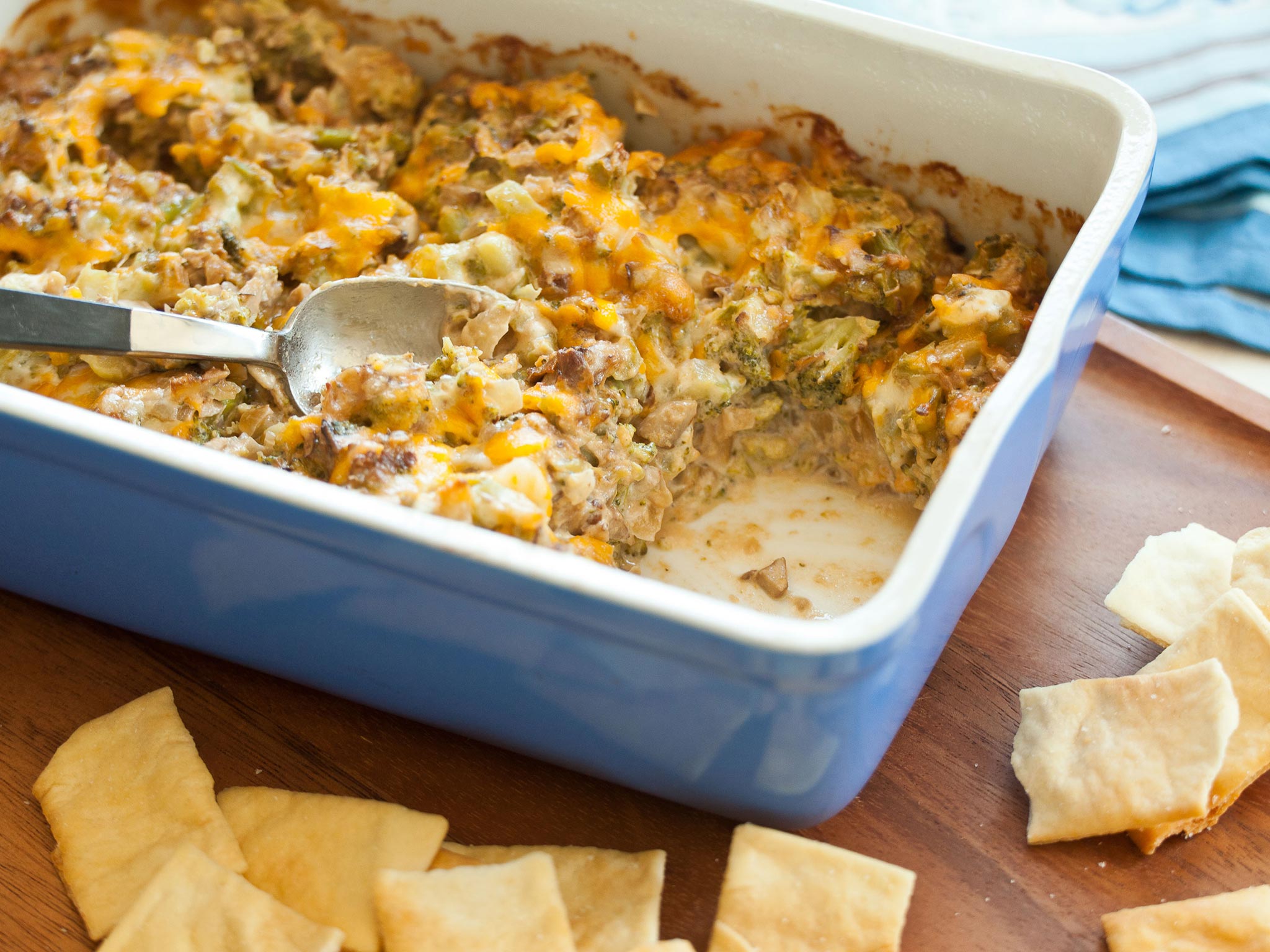 Recipe Warm Broccoli Cheese Dip Whole Foods Market