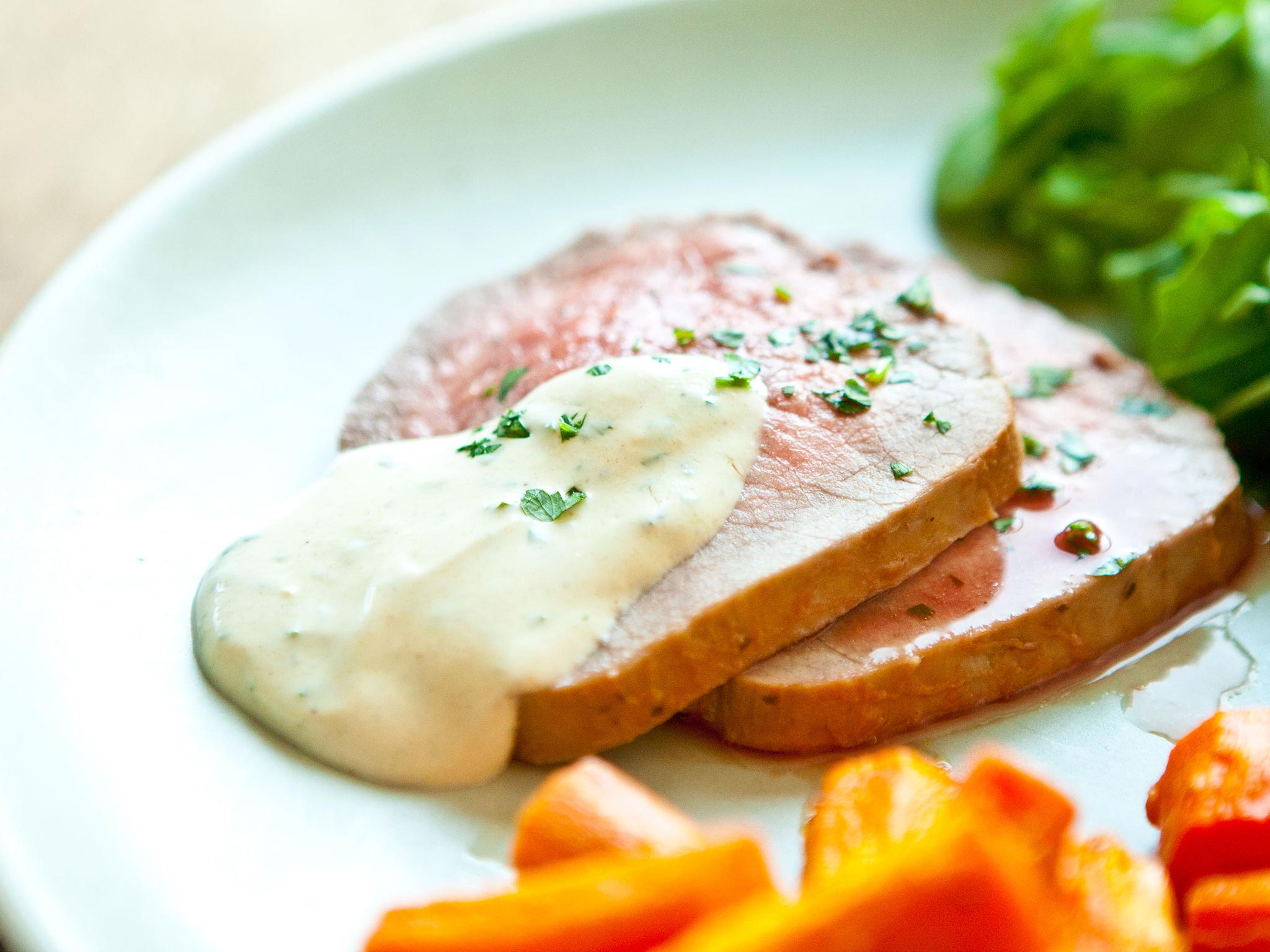Recipe: <!-- -->Roast Eye of Round with Dijon and Horseradish<!-- --> | Whole Foods Market