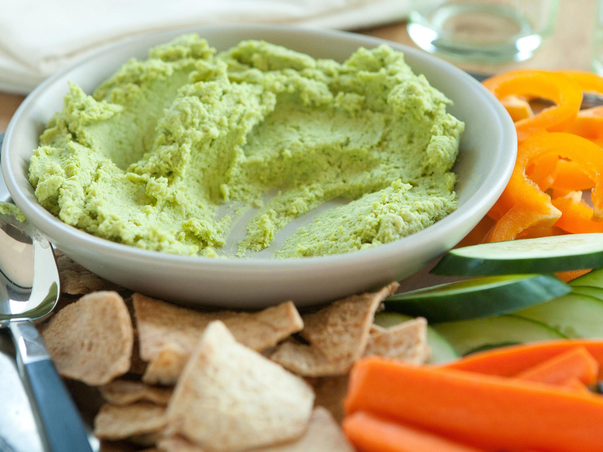 Recipe Green Garbanzo Hummus Whole Foods Market