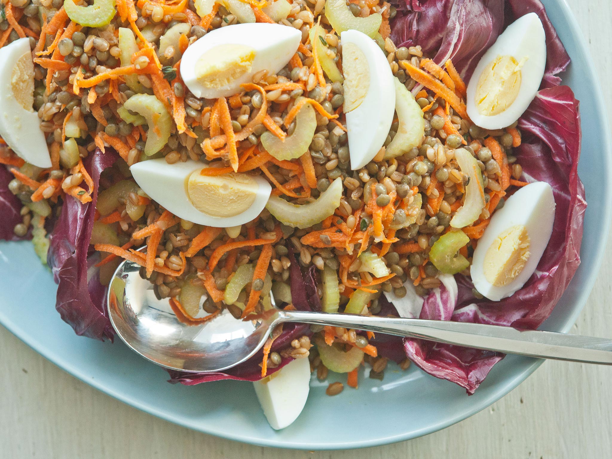 Recipe: <!-- -->Spelt Berry and Lentil Salad<!-- --> | Whole Foods Market