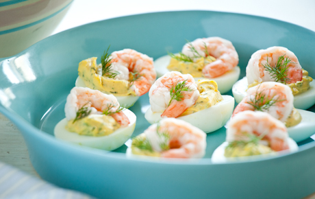 Deviled Eggs with Shrimp-image