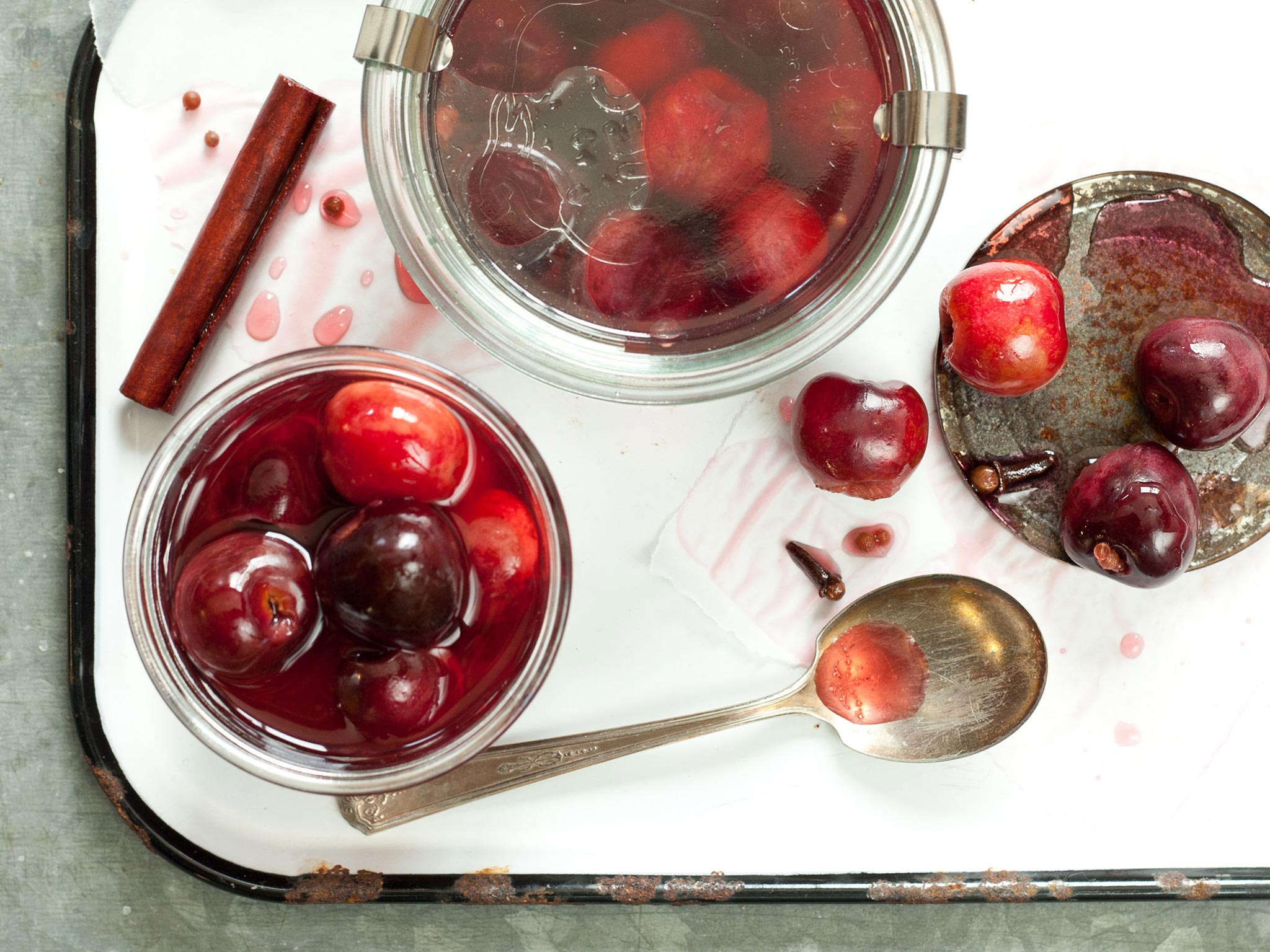 Recipe Spiced QuickPickled Cherries Whole Foods Market