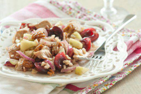Recipe: <!-- -->Brown Rice Salad with Cherries and Chicken<!-- --> | Whole Foods Market