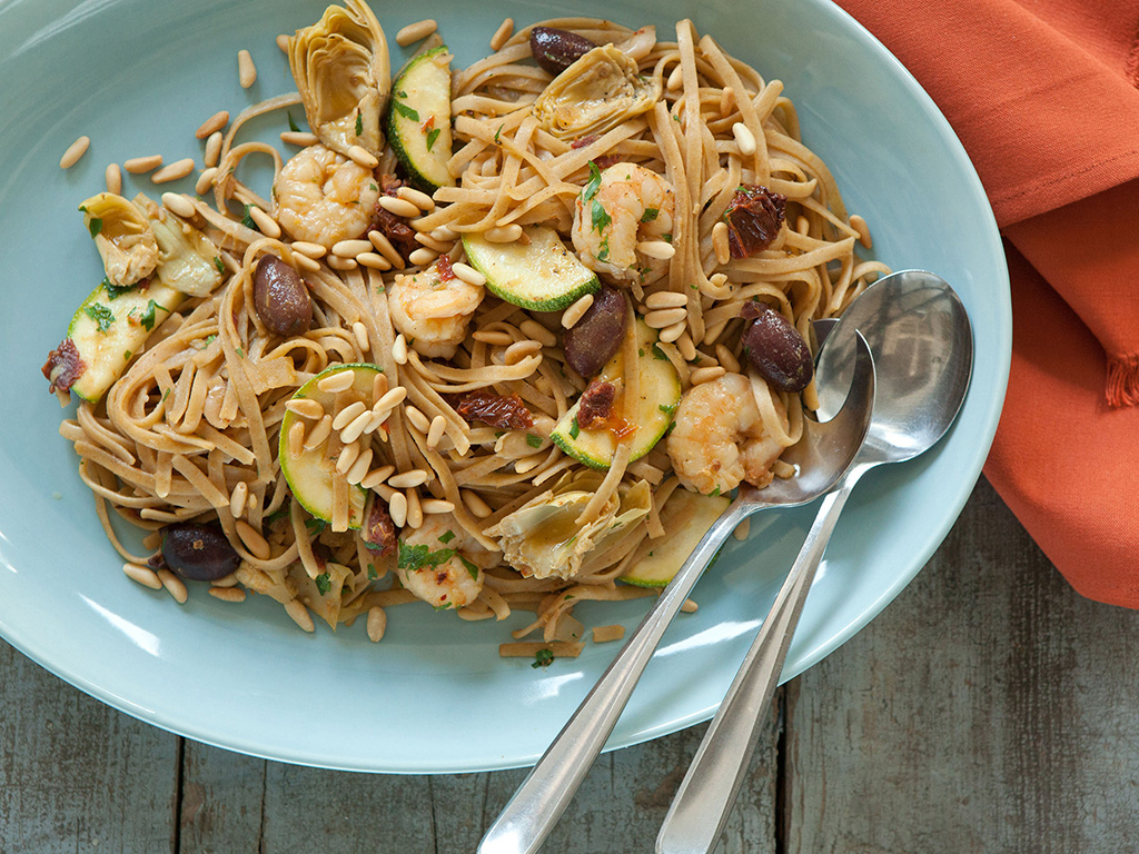 Recipe: <!-- -->Greek Linguine<!-- --> | Whole Foods Market