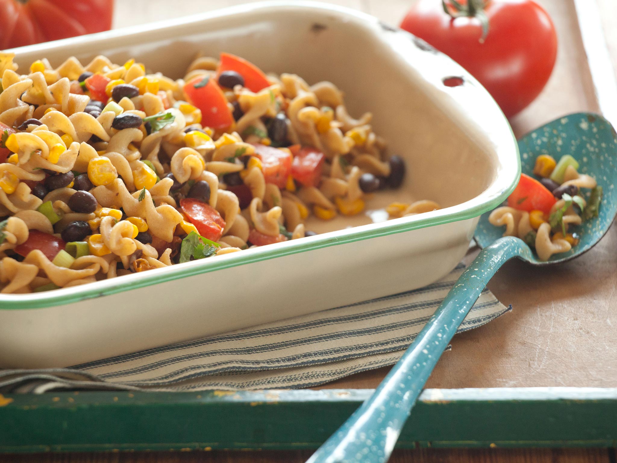 Recipe Black Bean and Roasted Corn Pasta Salad Whole Foods Market