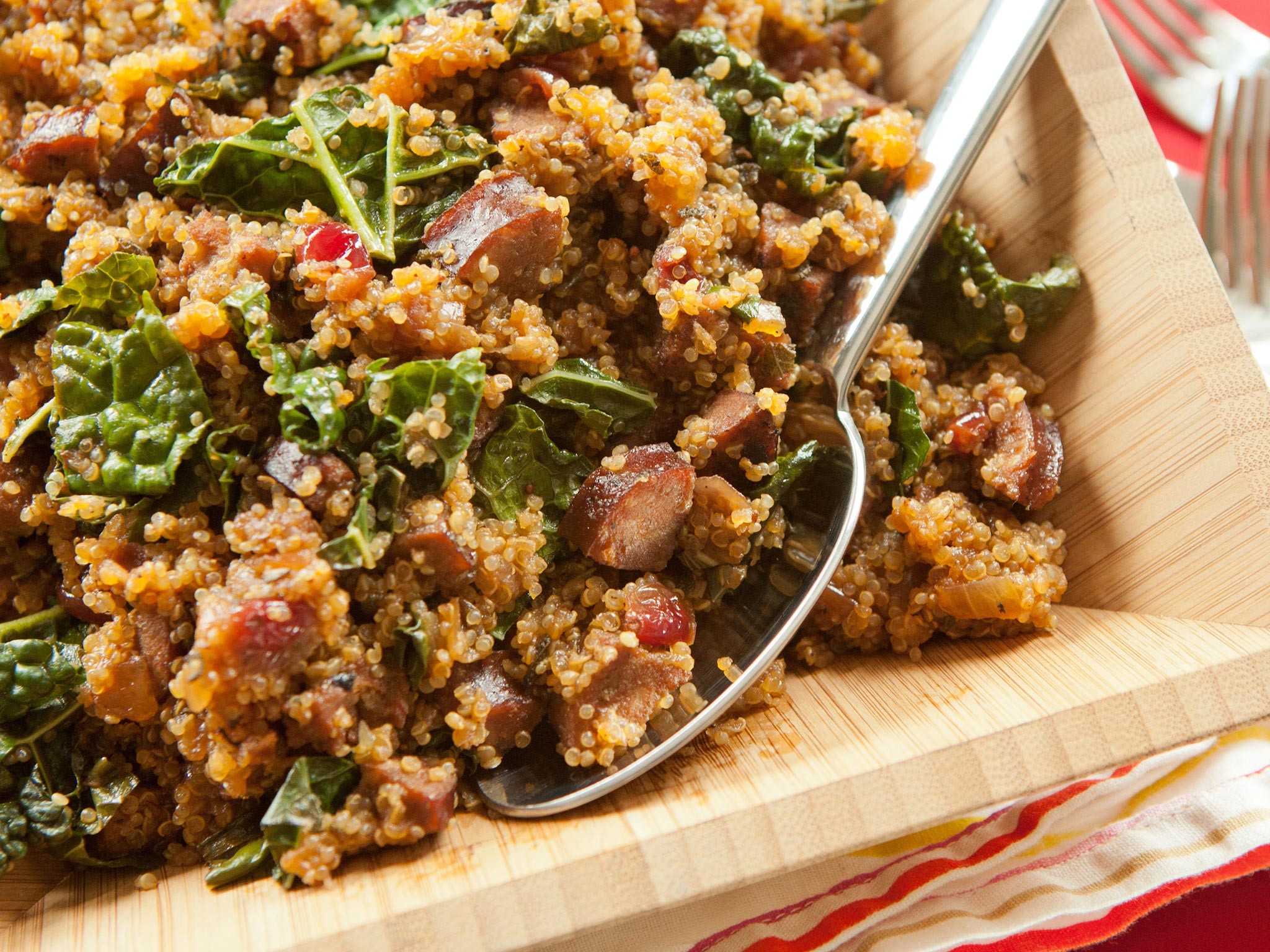 Recipe Sausage and Quinoa OnePot Supper Whole Foods Market