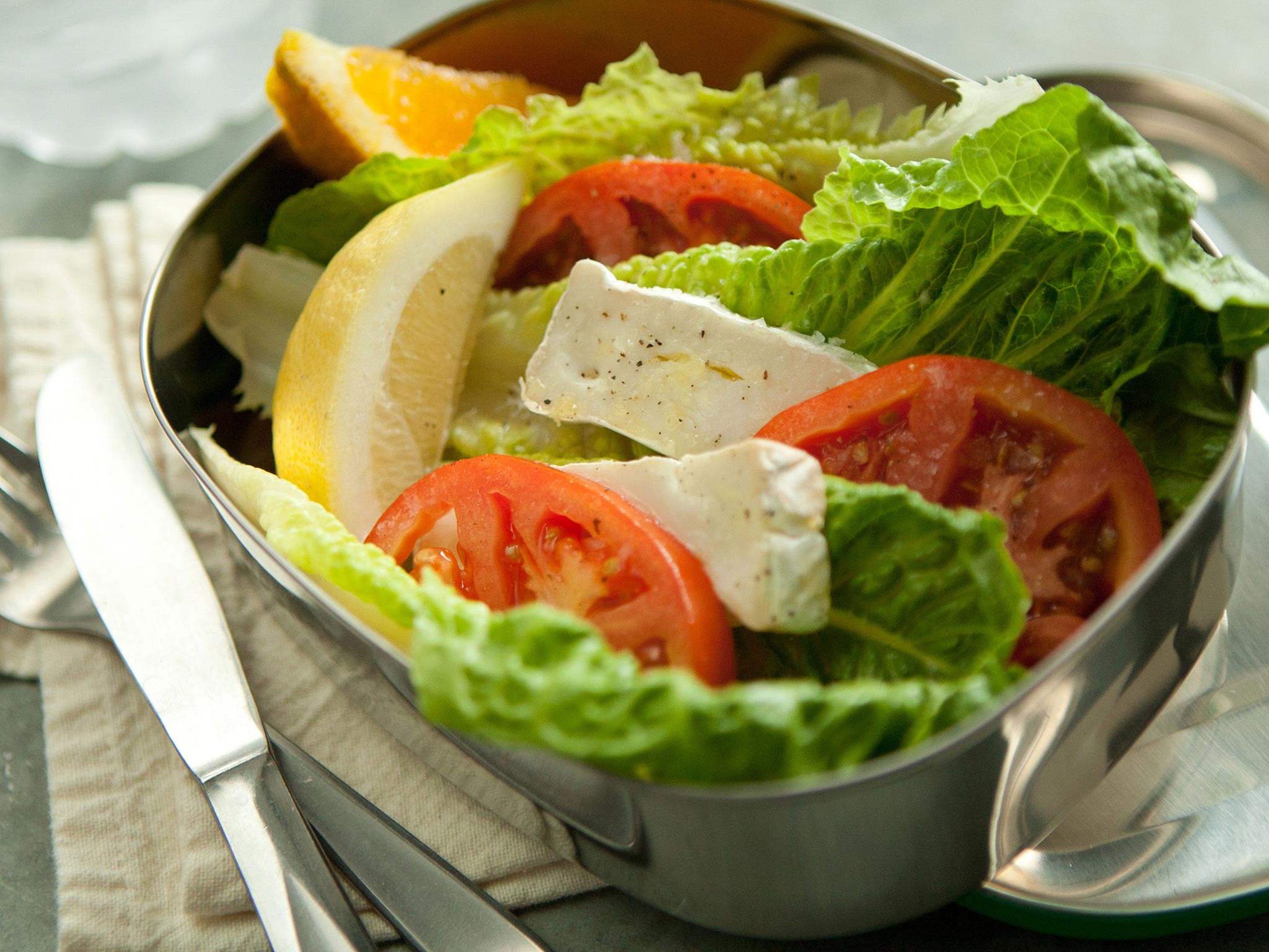 Recipe Heirloom Tomato Salad with Goat Milk Brie Whole Foods Market