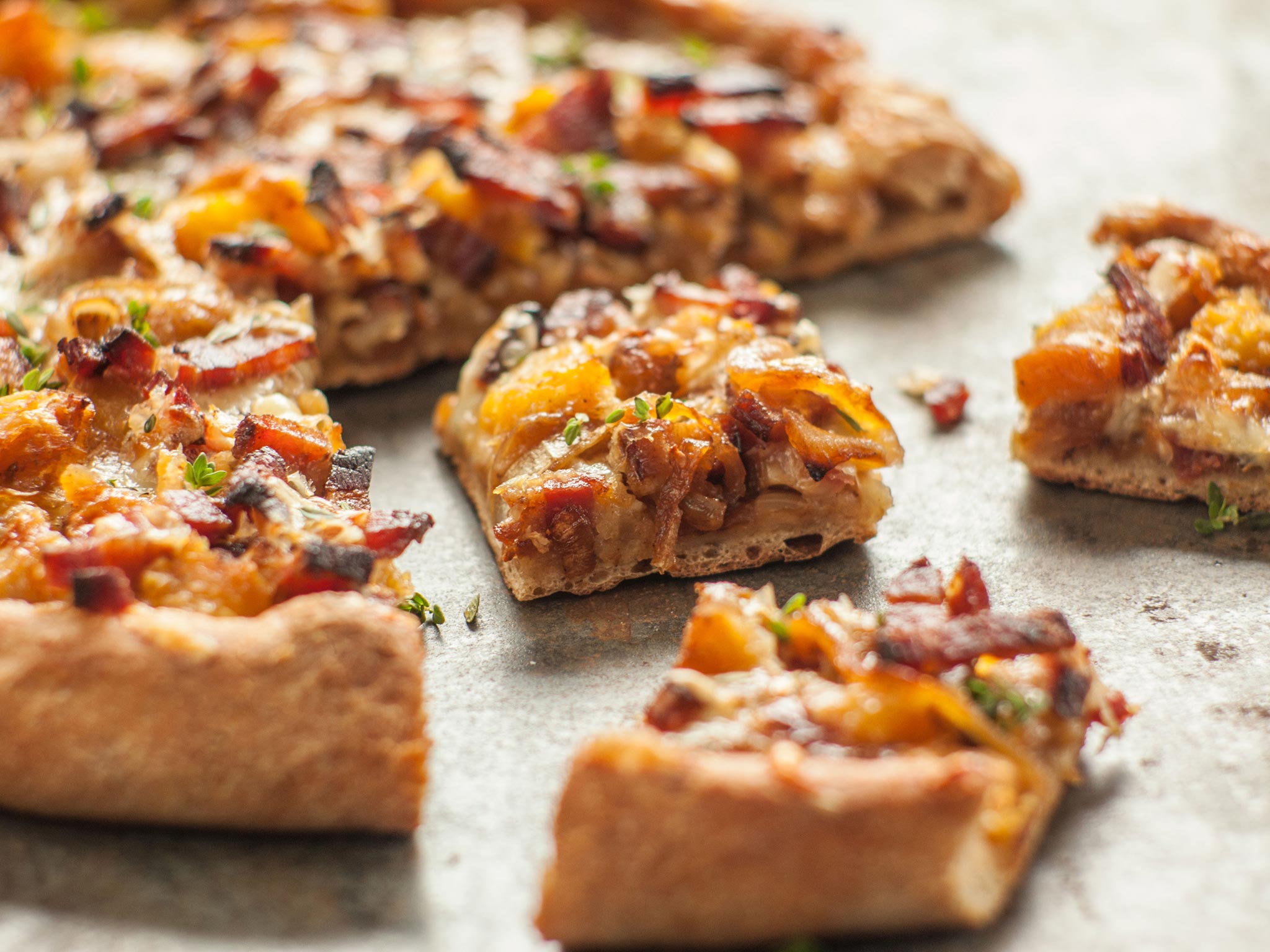Recipe: <!-- -->Onion, Bacon and Butternut Tart<!-- --> | Whole Foods Market