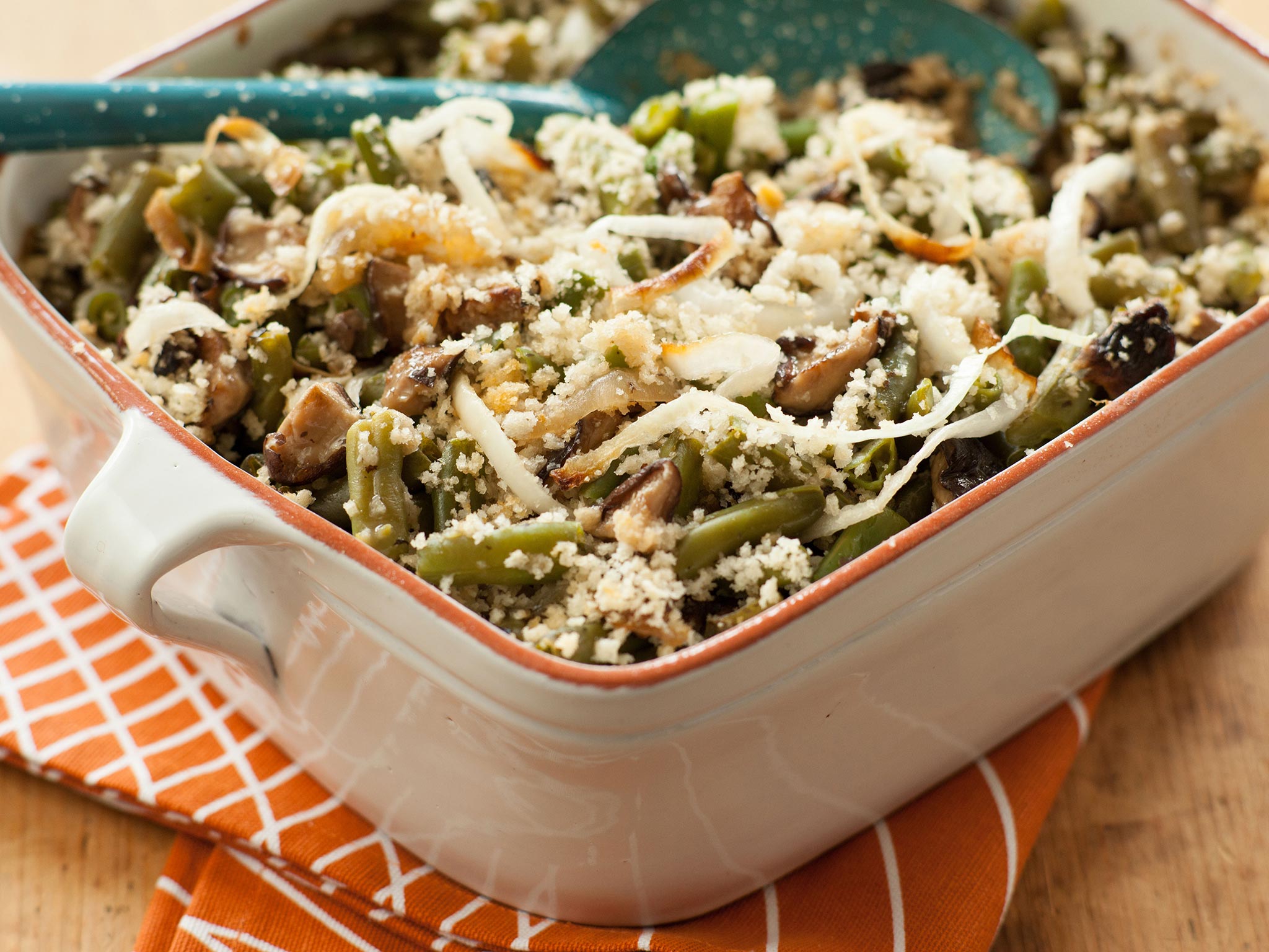 Recipe PankoCrusted Green Bean Casserole Whole Foods Market