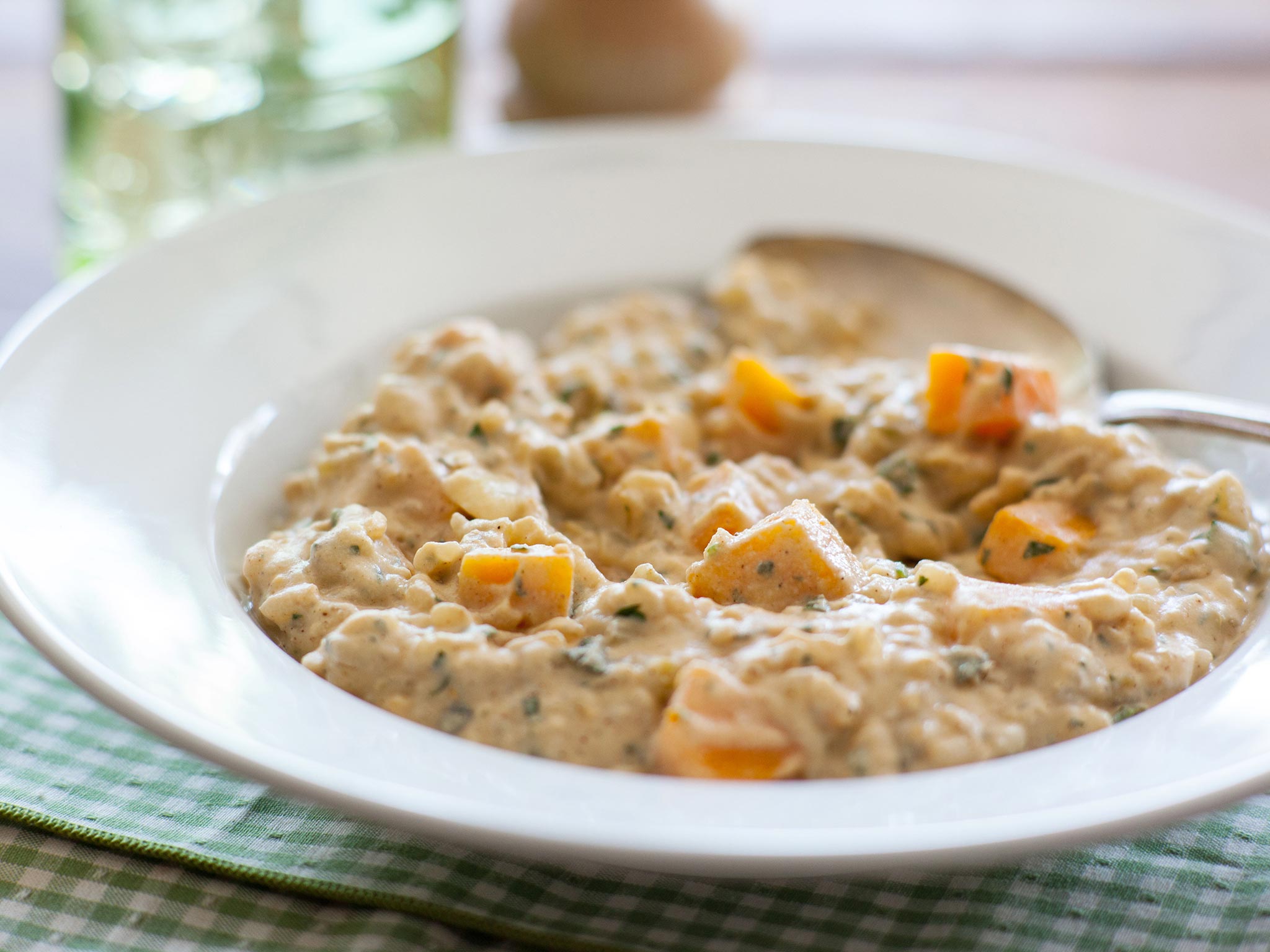 Recipe Creamy Cashew "Risotto" with Butternut Squash Whole Foods Market