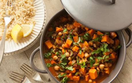 Sweet Potato and Chickpea Tagine-image