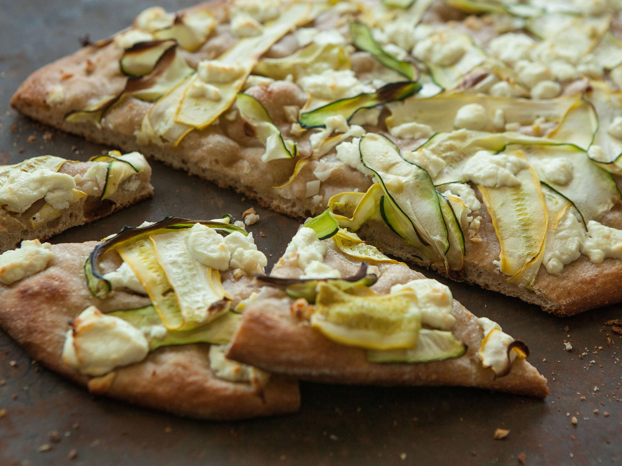 Recipe: <!-- -->Summer Squash and Goat Cheese Pizza<!-- --> | Whole Foods Market