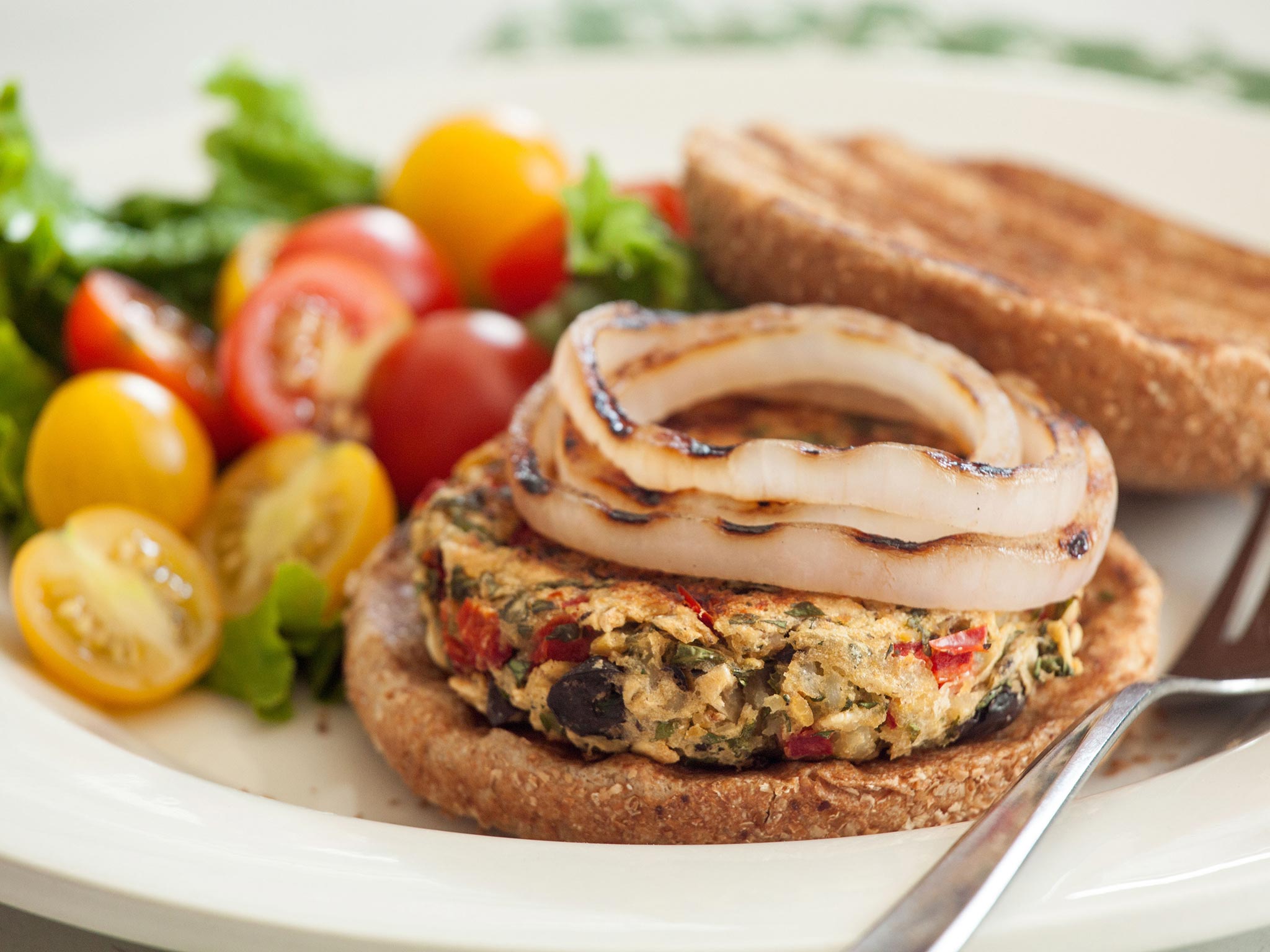 Recipe: <!-- -->Mediterranean Veggie Burgers<!-- --> | Whole Foods Market