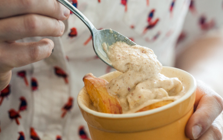 Recipe: <!-- -->Peach-Banana "Ice Cream"<!-- --> | Whole Foods Market
