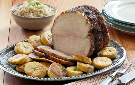 Recipe: <!-- -->Spiced Pork Roast with Plantains<!-- --> | Whole Foods Market