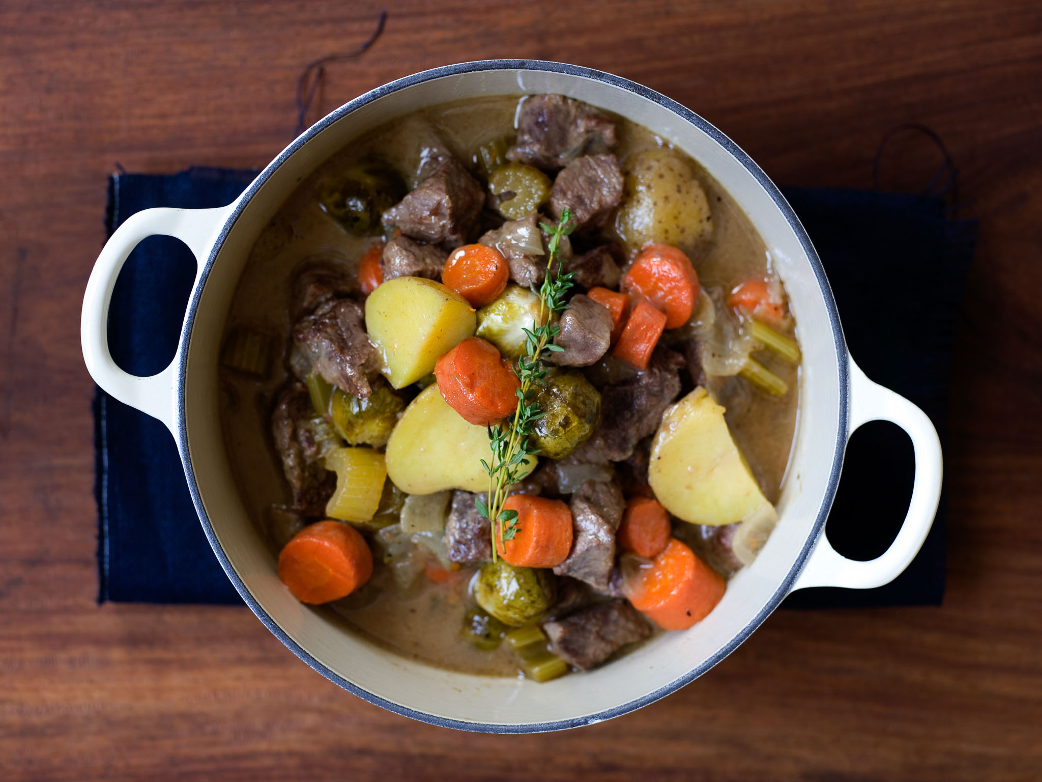 Recipe Beer Braised Beef Stew with Brussels Sprouts Whole Foods Market