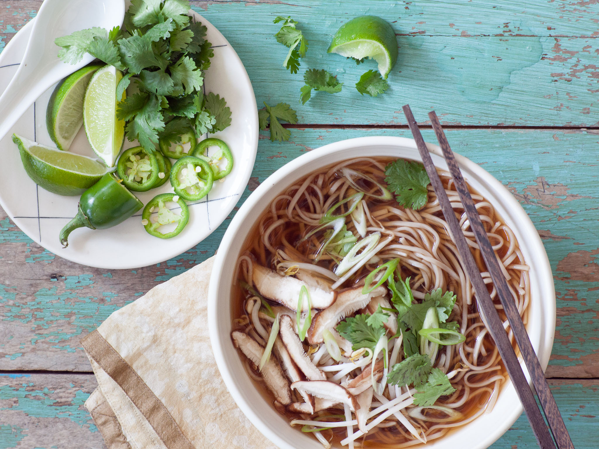 Recipe Spicy Shiitake Pho Whole Foods Market