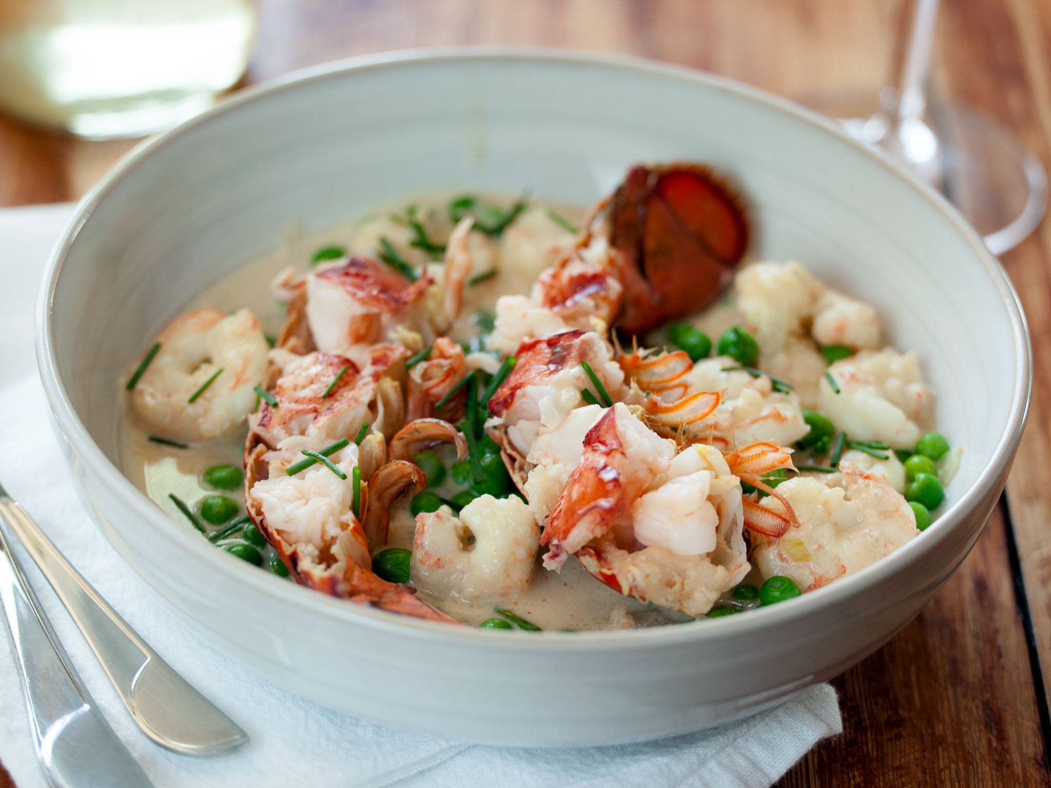 Recipe PanRoasted Shrimp and Lobster Stew Whole Foods Market