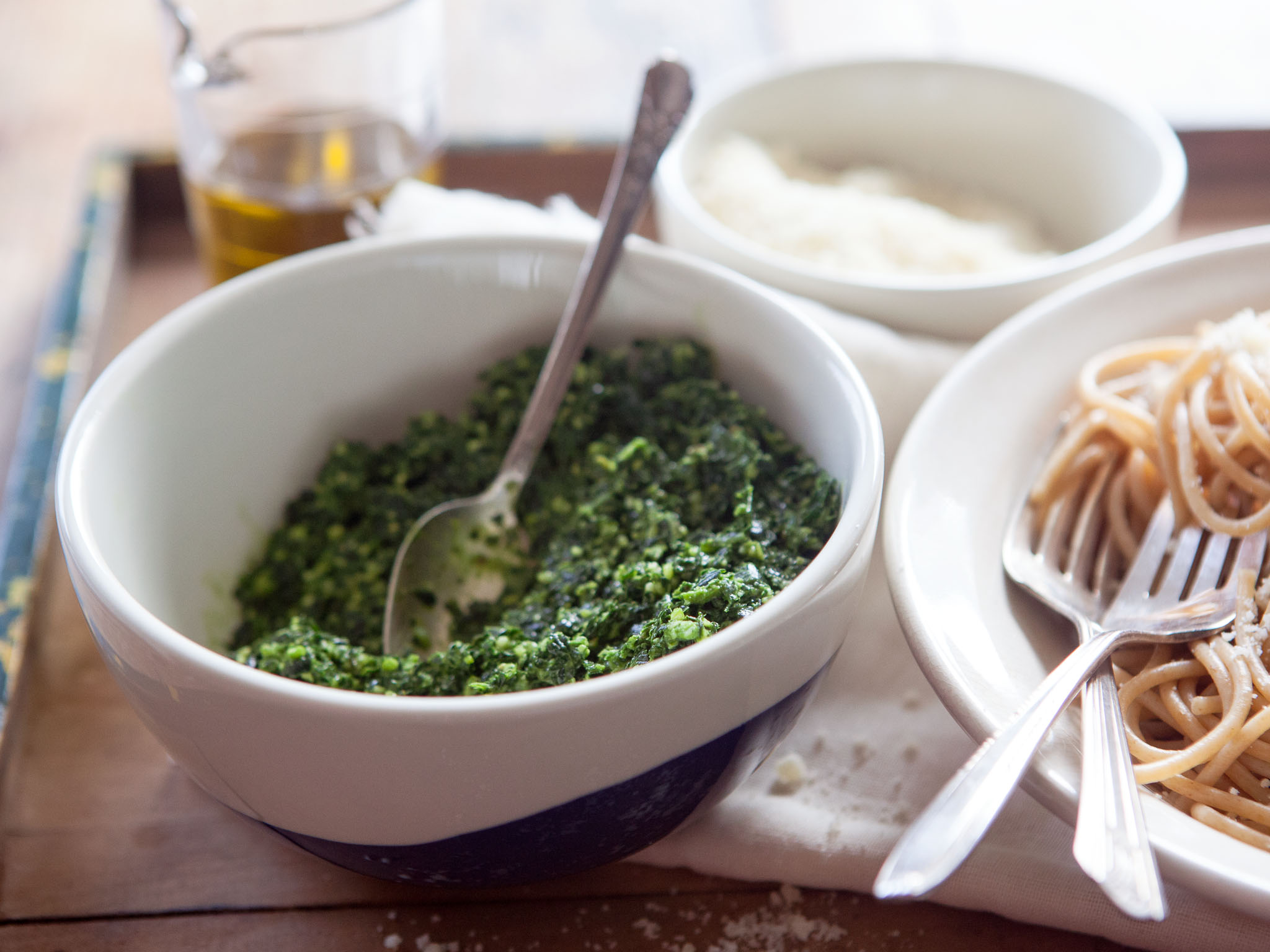 Recipe: <!-- -->Winter Greens Pesto<!-- --> | Whole Foods Market
