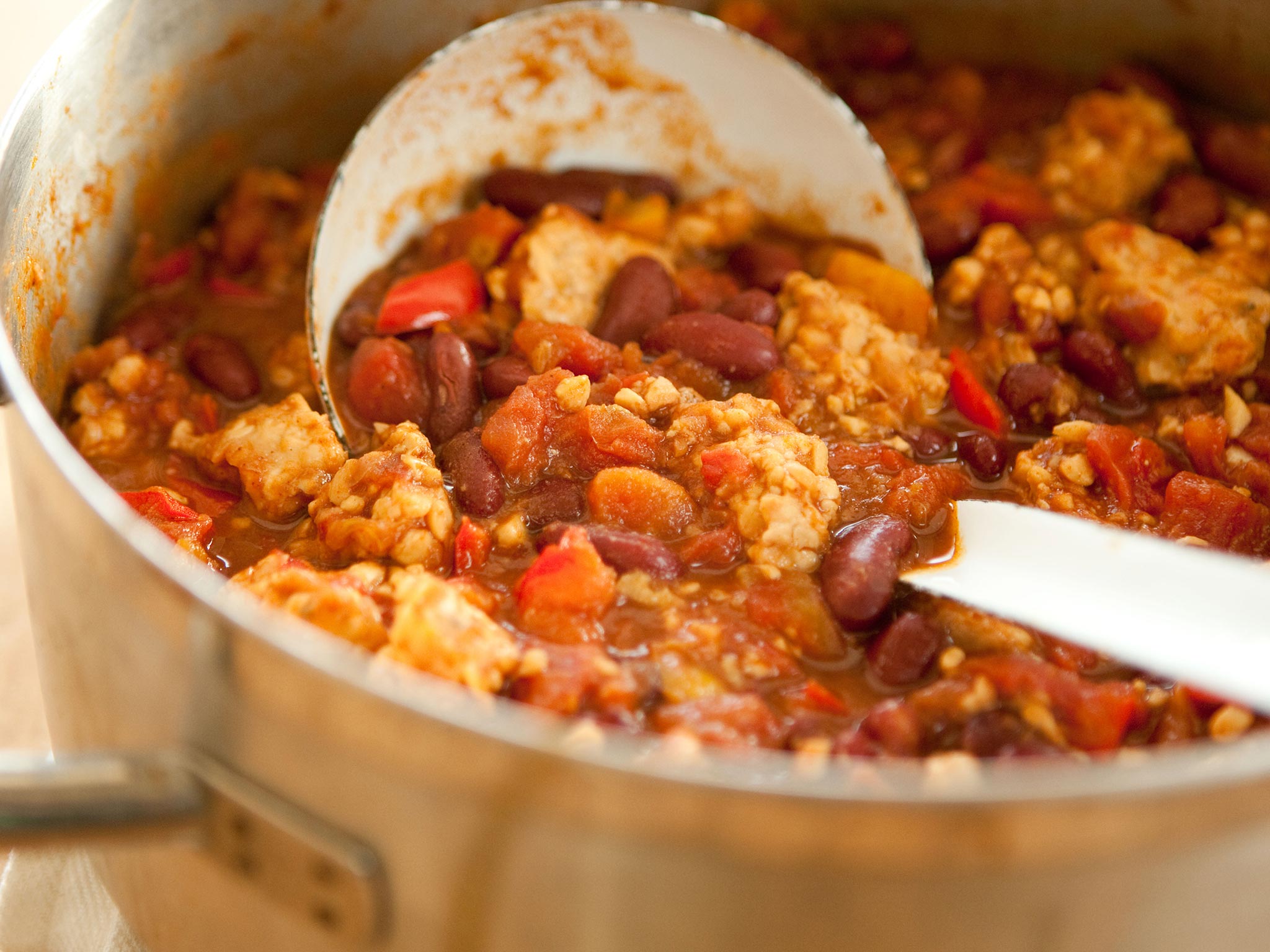 Recipe Tempeh Bell Pepper Chili Whole Foods Market