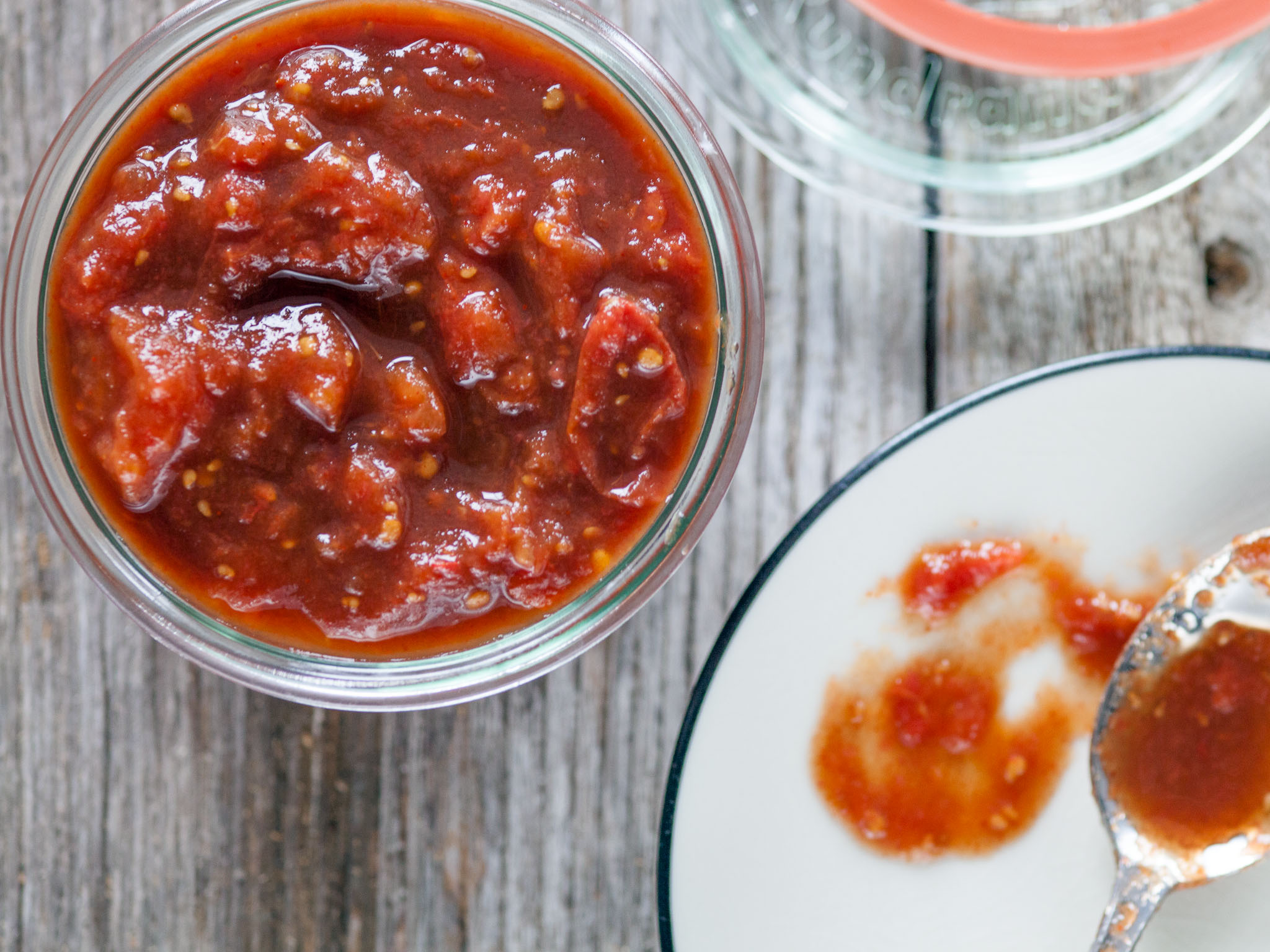 Recipe Quick Sweet Heat Tomato Jam Whole Foods Market