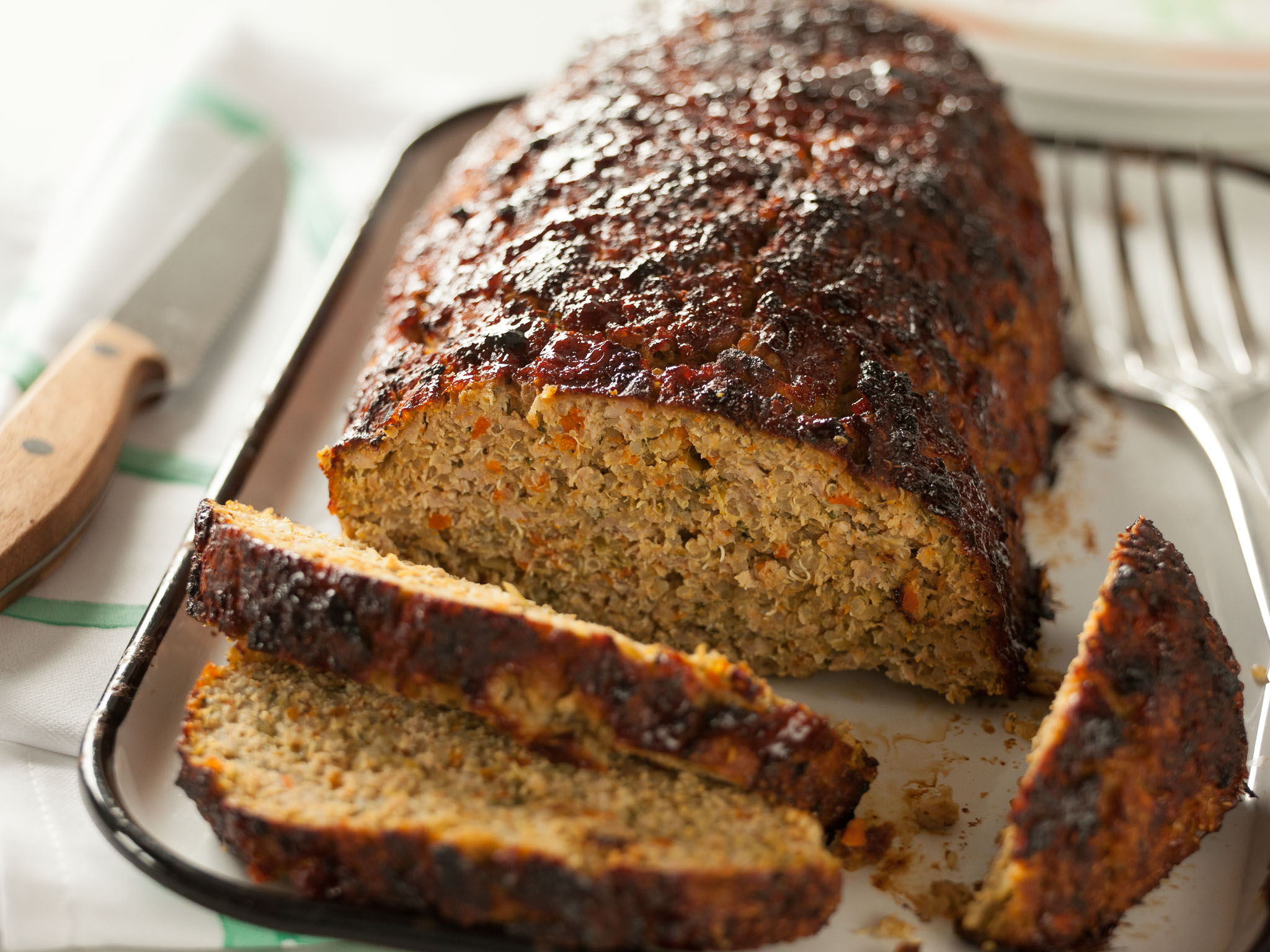 Recipe: <!-- -->Veggie-Packed Meatloaf with Quinoa <!-- --> | Whole Foods Market